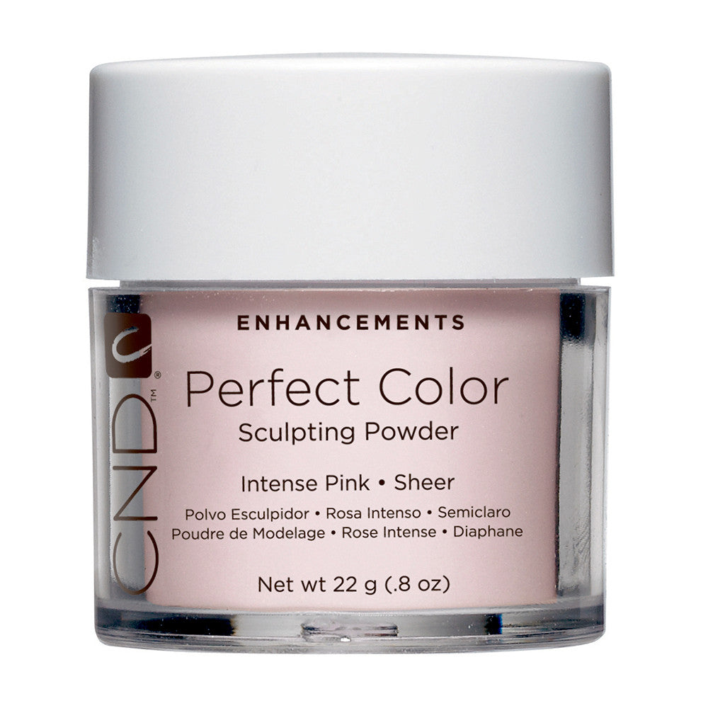 CND - PERFECT COLOR SCULPTING POWDERS - INTENSE PINK - SHEER 0.8 Oz