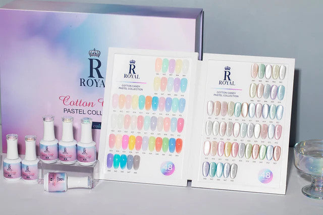 ROYAL PASTEL COTTON CANDY CAT EYE COLLECTION | 48 COLORS