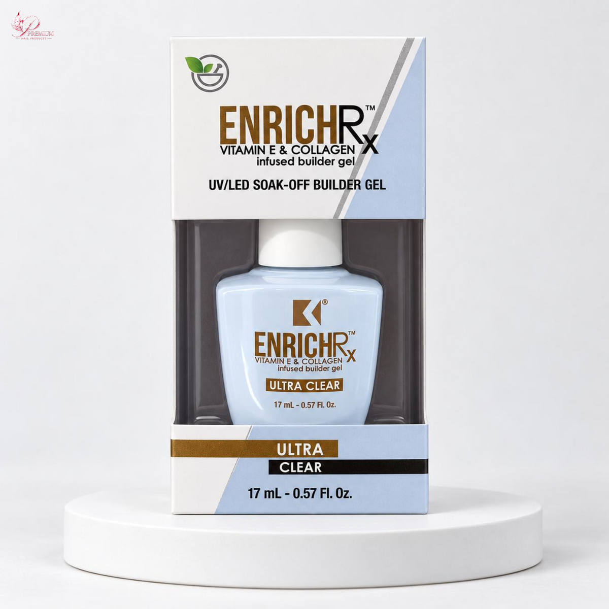 ENRICHRx Infused Builder Gel 0.57 fl. oz. - Ultra Clear
