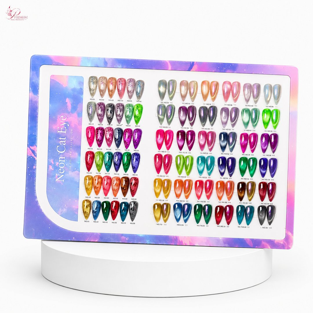 HANG Neon Cateye Gel 36 Colors 18ml + Free Display