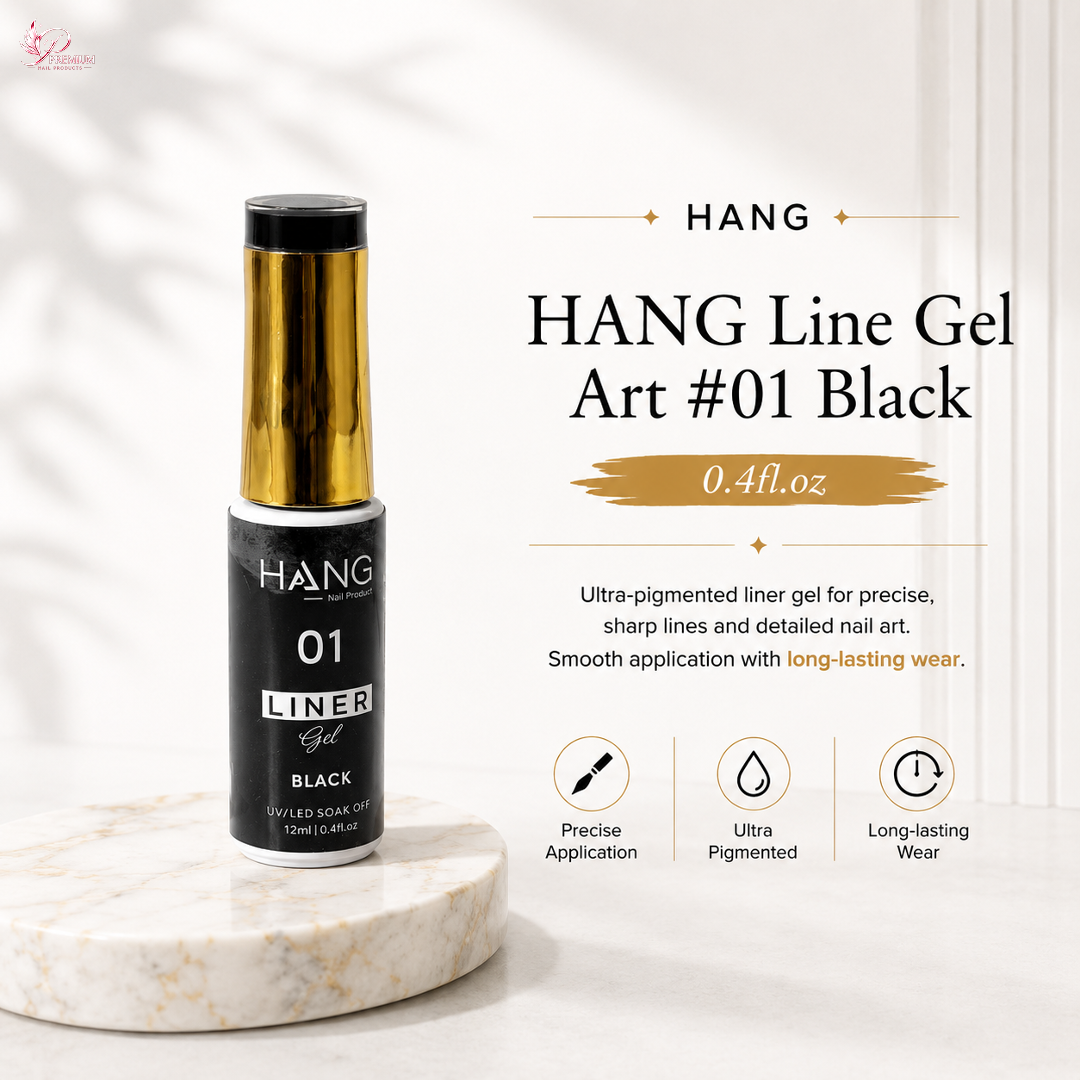 HANG Line Gel Art #01 Black 0.4fl.oz