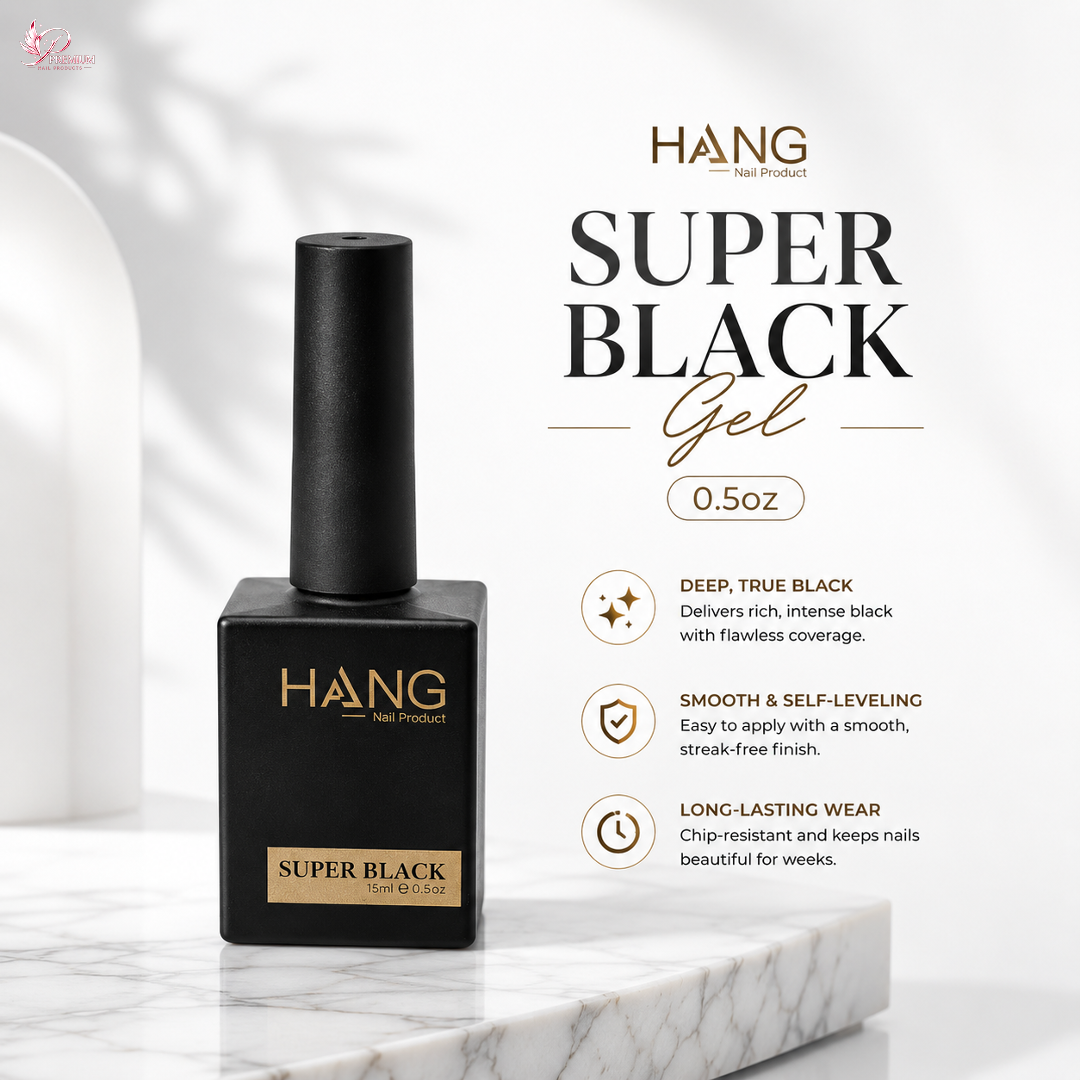 HANG Super Black Gel 0.5oz - Buy 5 Free 1