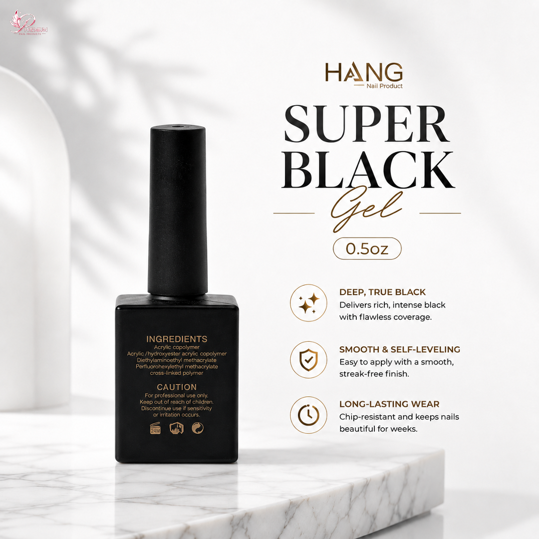 HANG Super Black Gel 0.5oz - Buy 5 Free 1