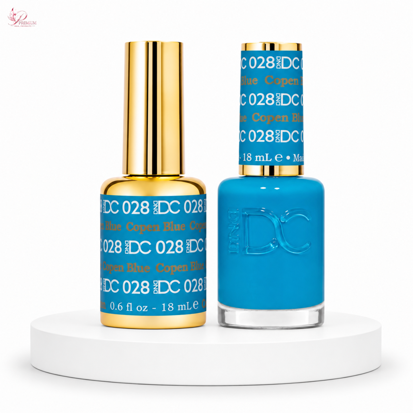DND DC Duo Gel #028 COPEN BLUE