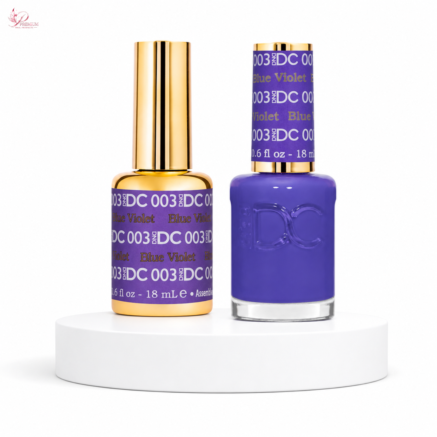 DND DC Duo Gel #003 BLUE VIOLET