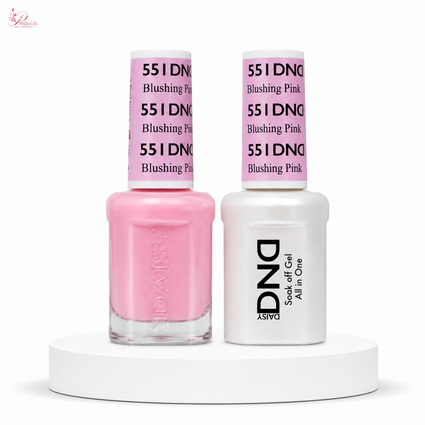 DND Duo Gel #551 Blushing Pink