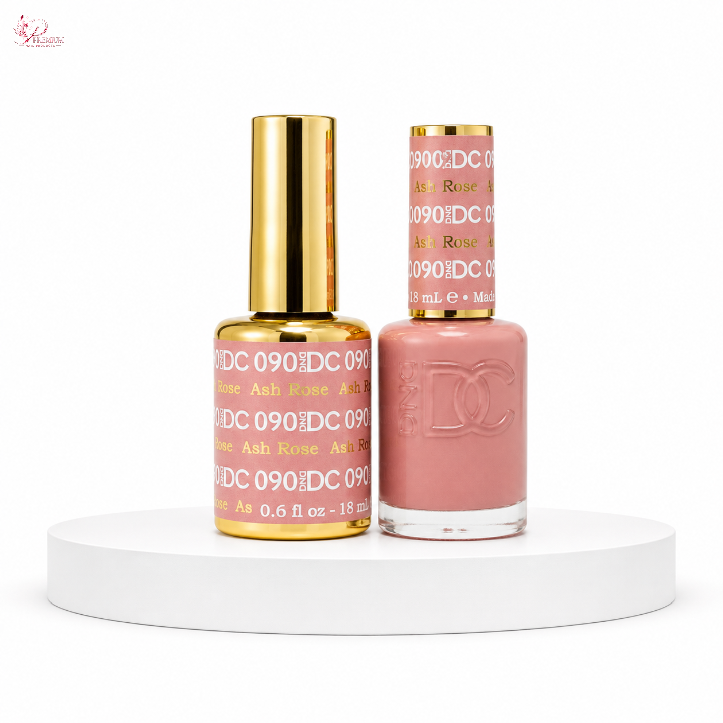 DND DC Duo Gel #090 ASH ROSE