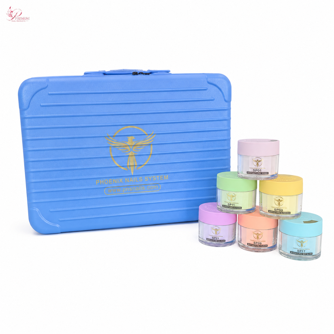 [PRE-ORDER] Phoenix Spring Dip & Acrylic Powder Collection 24 Colors - Free 1 Color Book + Vali - FREE Acrylic Brush PHOENIX (random size) - LIMITED TIME ONLY