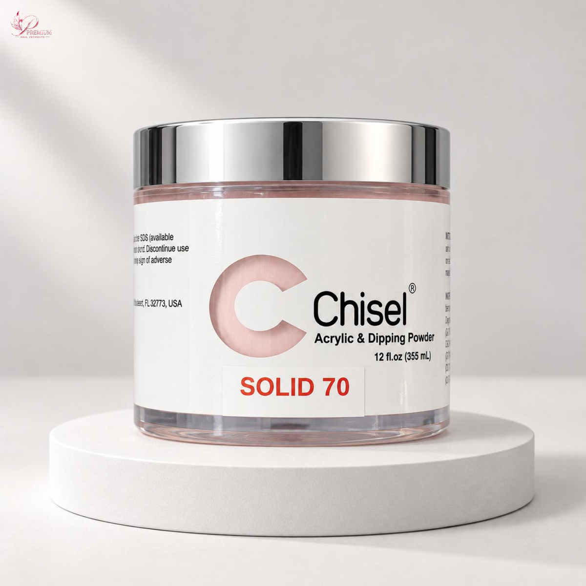 Chisel Dip Powder Refill 12oz - SOLID 70