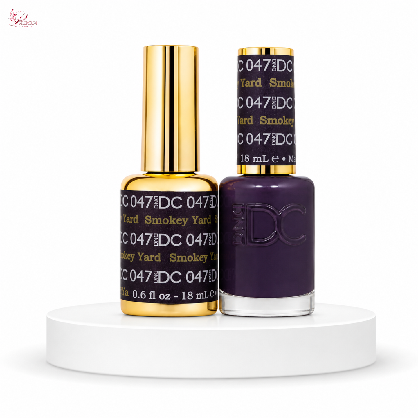 DND DC Duo Gel #047 SMOKEY YARD