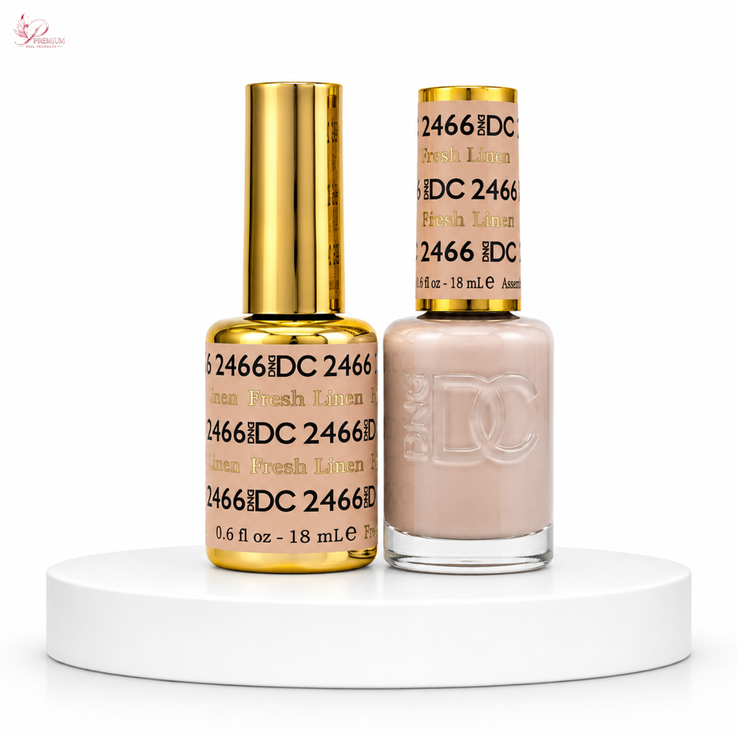 DND DC Duo Gel #2466 Fresh Linen