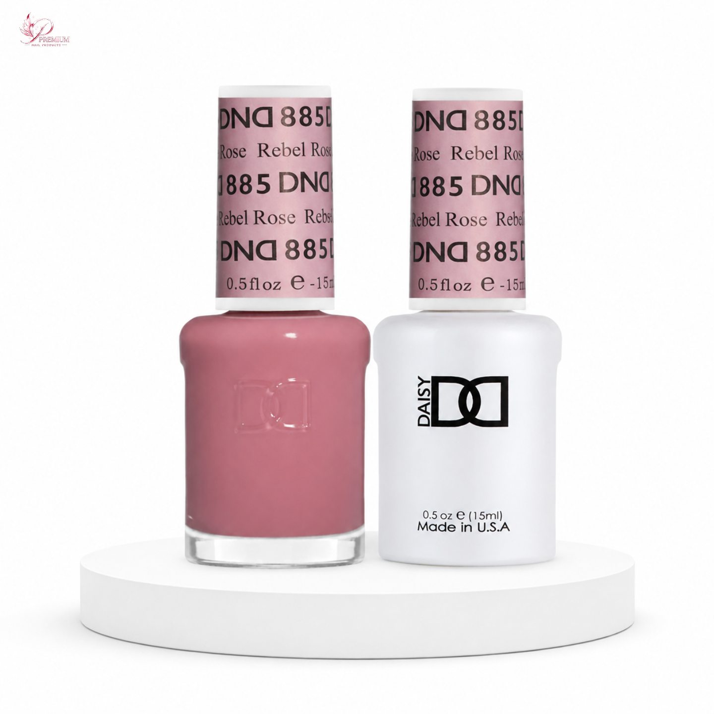 DND Duo Gel #885 Rebel Rose
