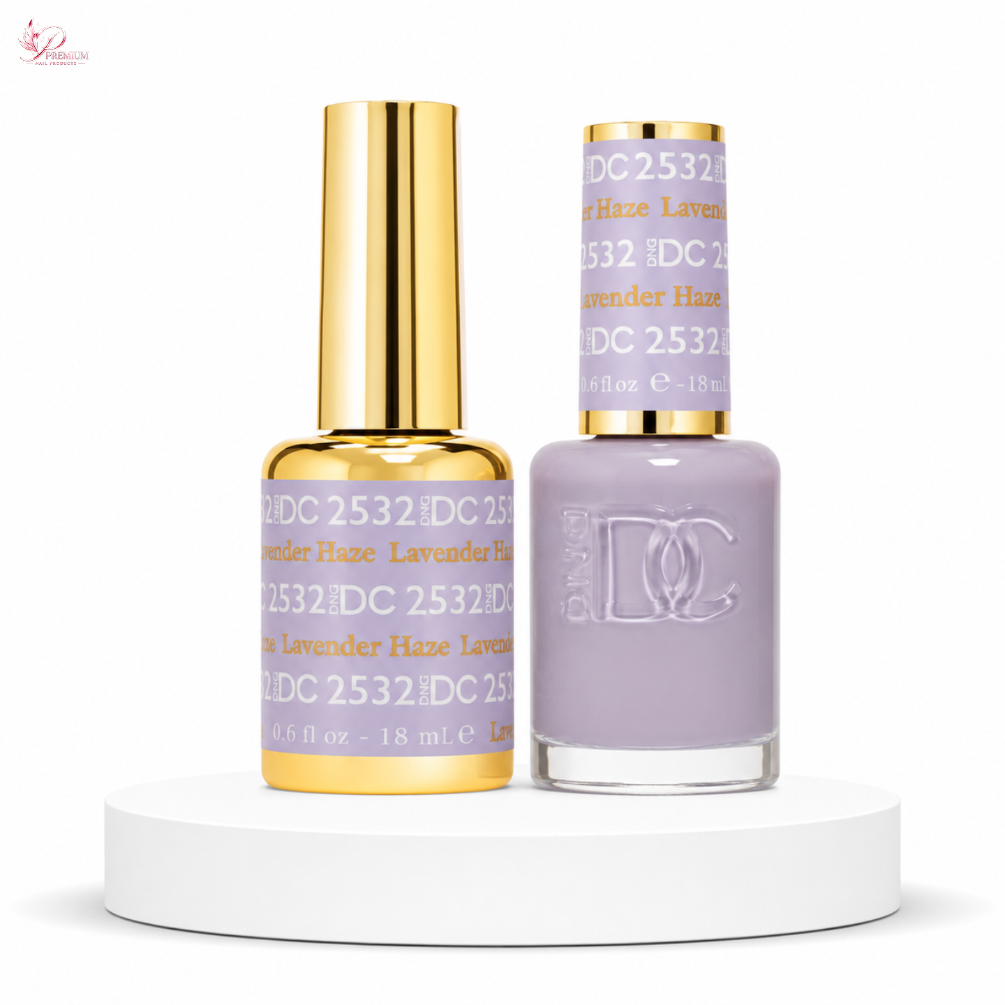 DND DC Duo Gel #2532 Lavender Haze
