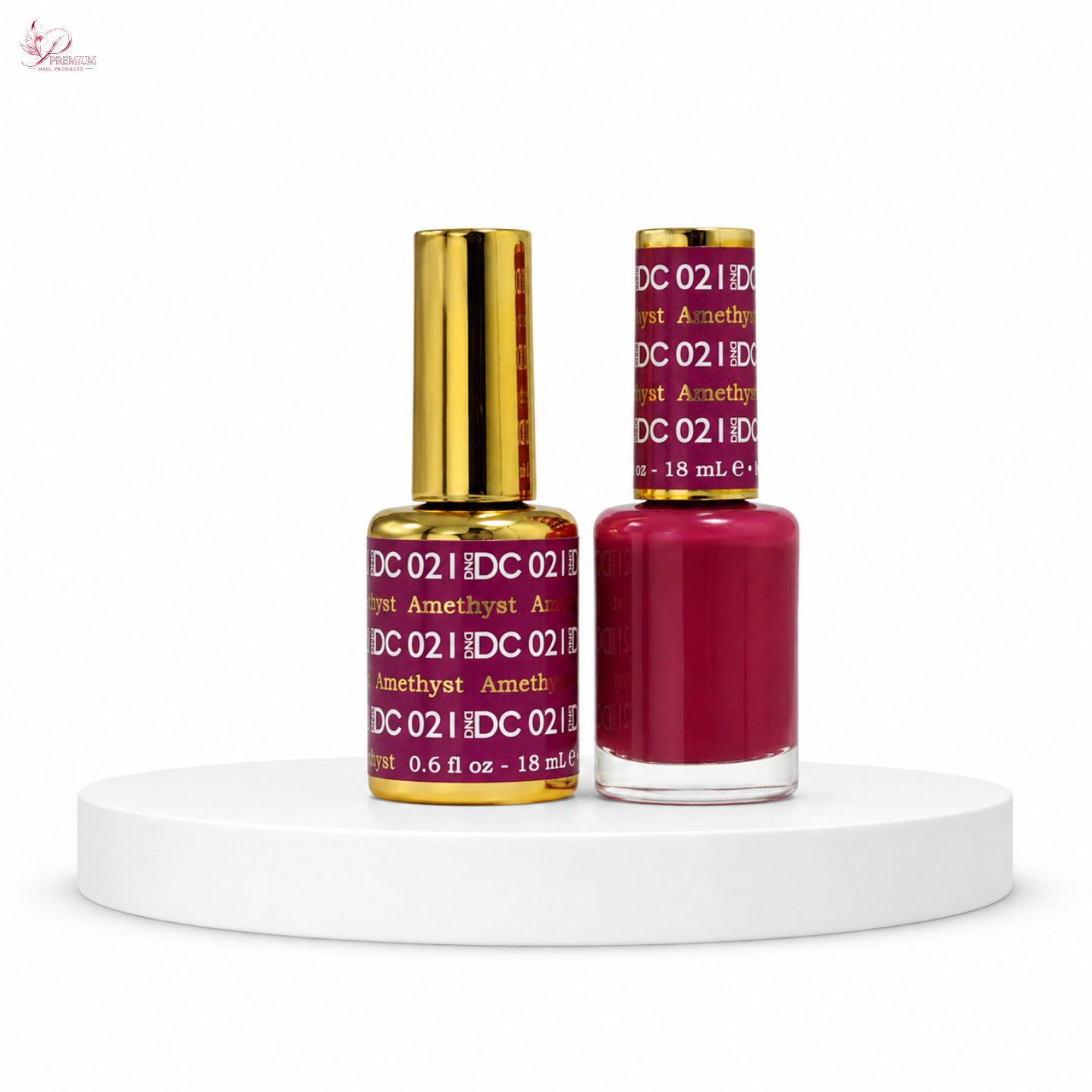 DND DC Duo Gel #021 AMETHYST