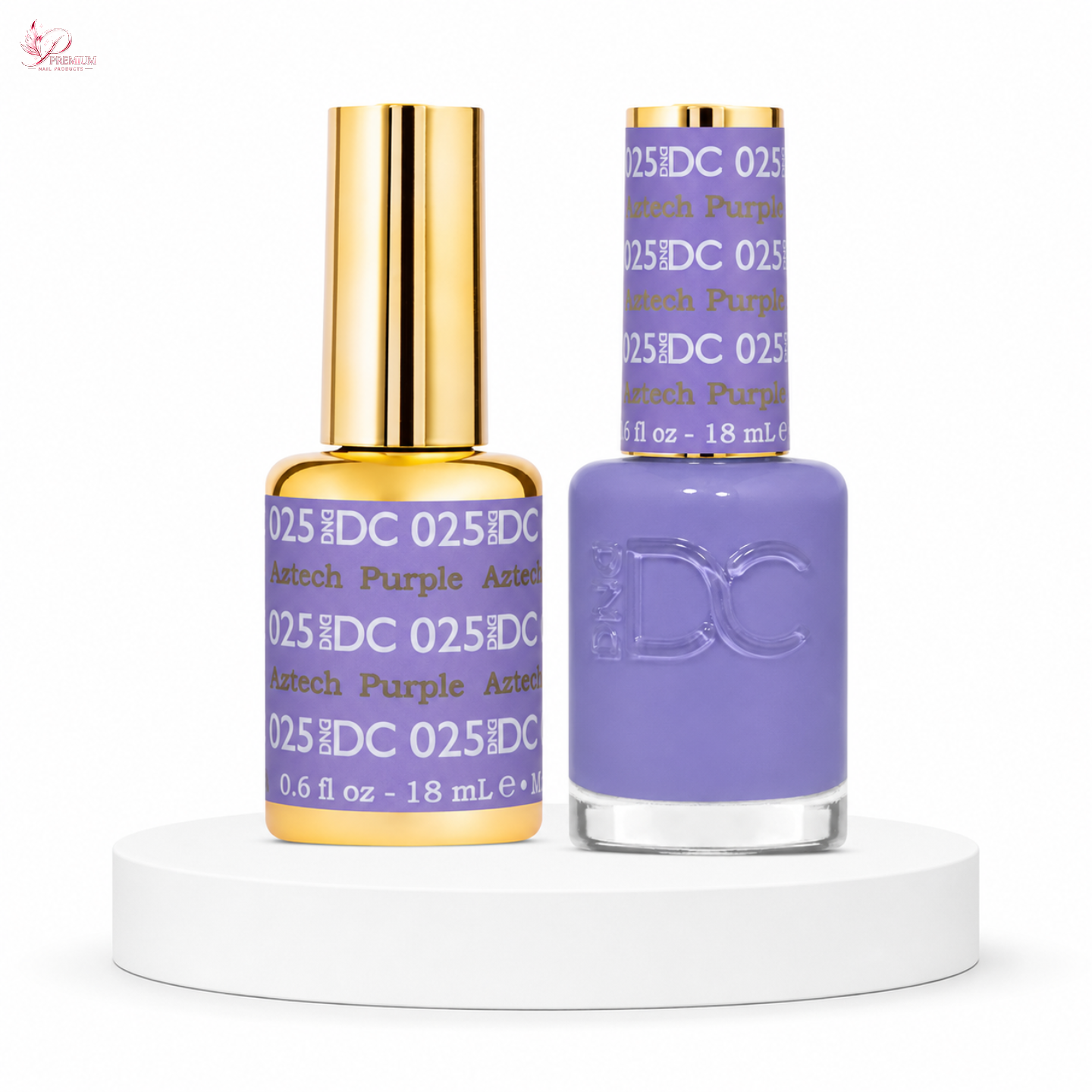 DND DC Duo Gel #025 AZTECH PURPLE