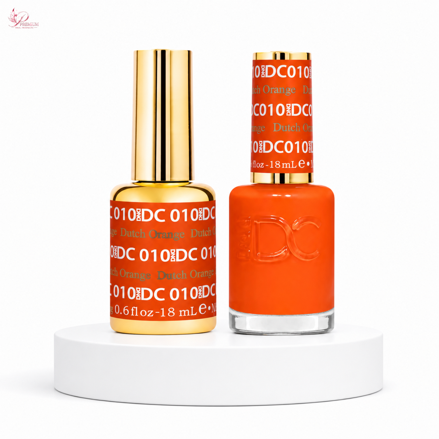 DND DC Duo Gel #010 DUTCH ORANGE