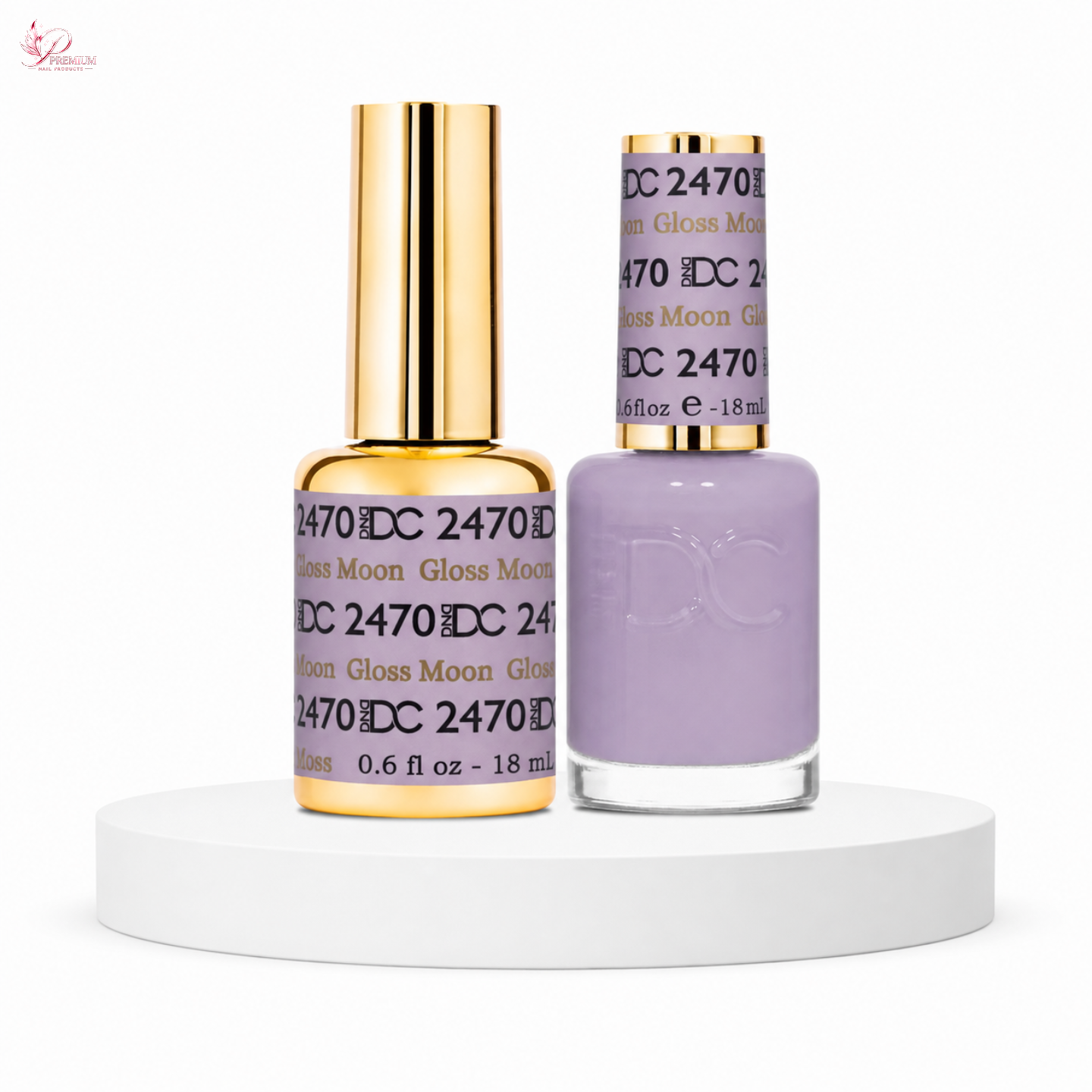 DND DC Duo Gel #2470 Gloss Moon