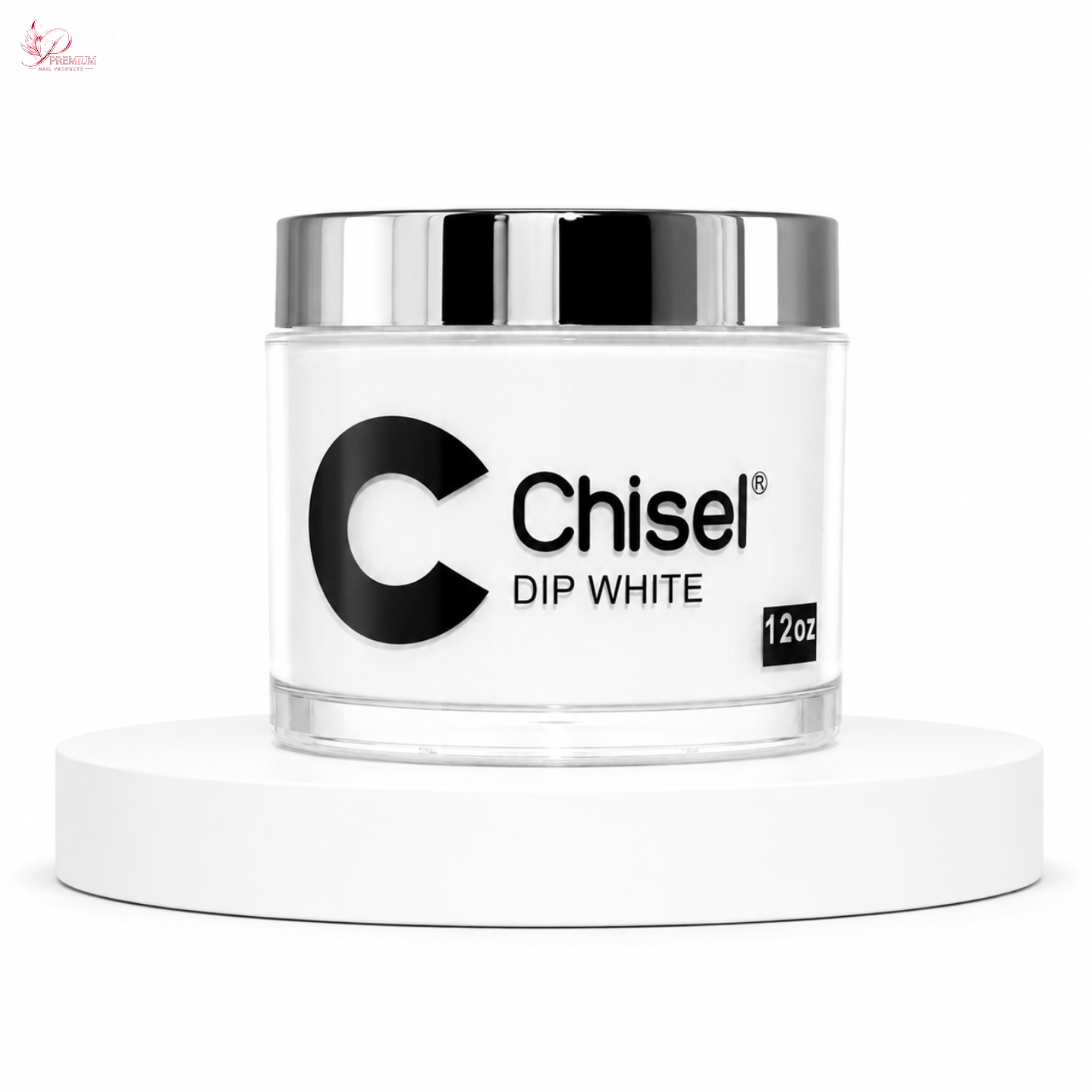Chisel Dip Powder Refill 12oz - DIP WHITE