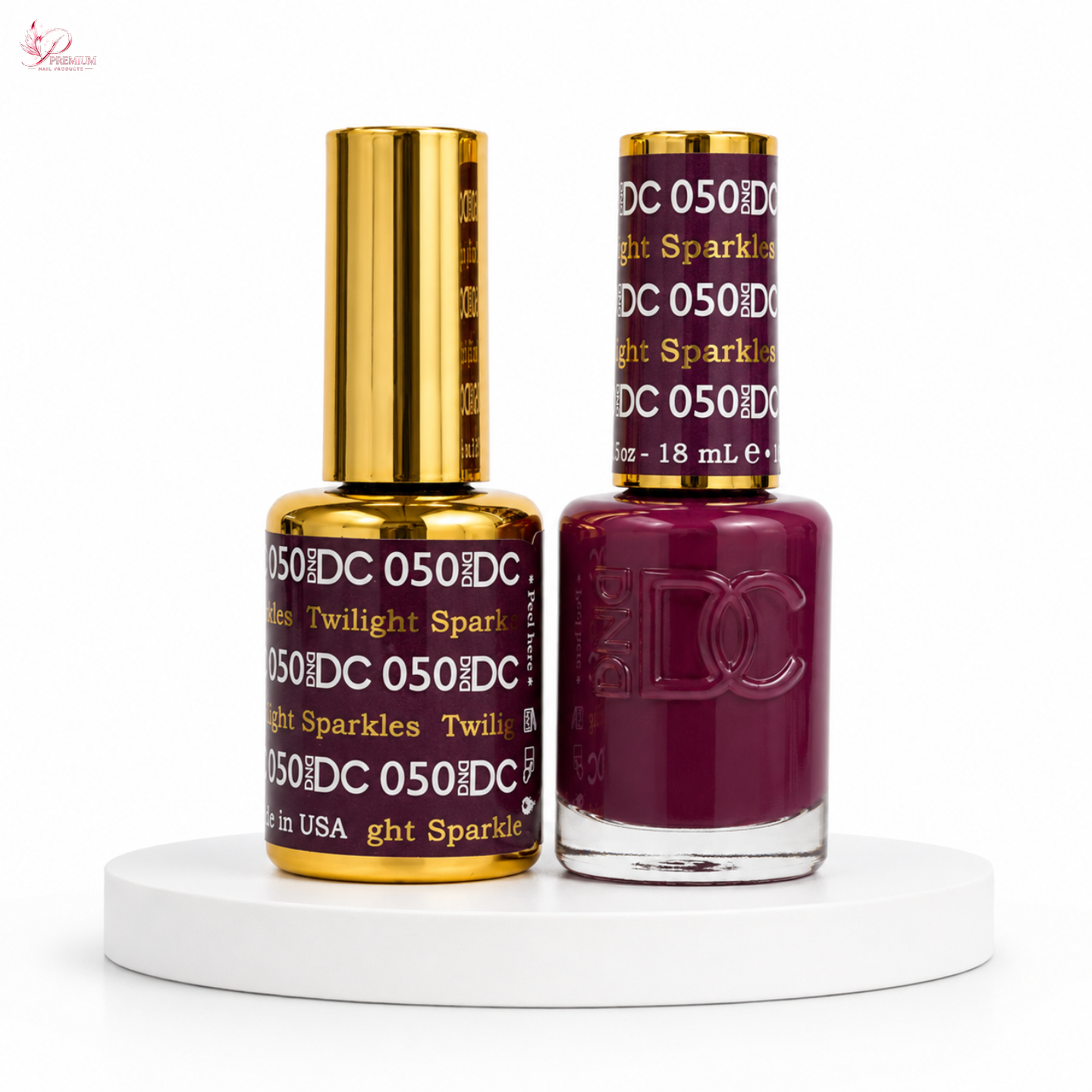 DND DC Duo Gel #050 TWIGHTLIGHT SPARKLES