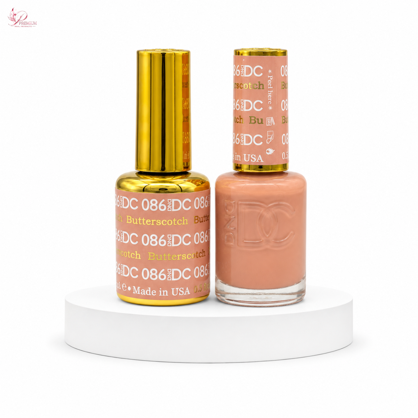 DND DC Duo Gel #086 BUTTERSCOTCH
