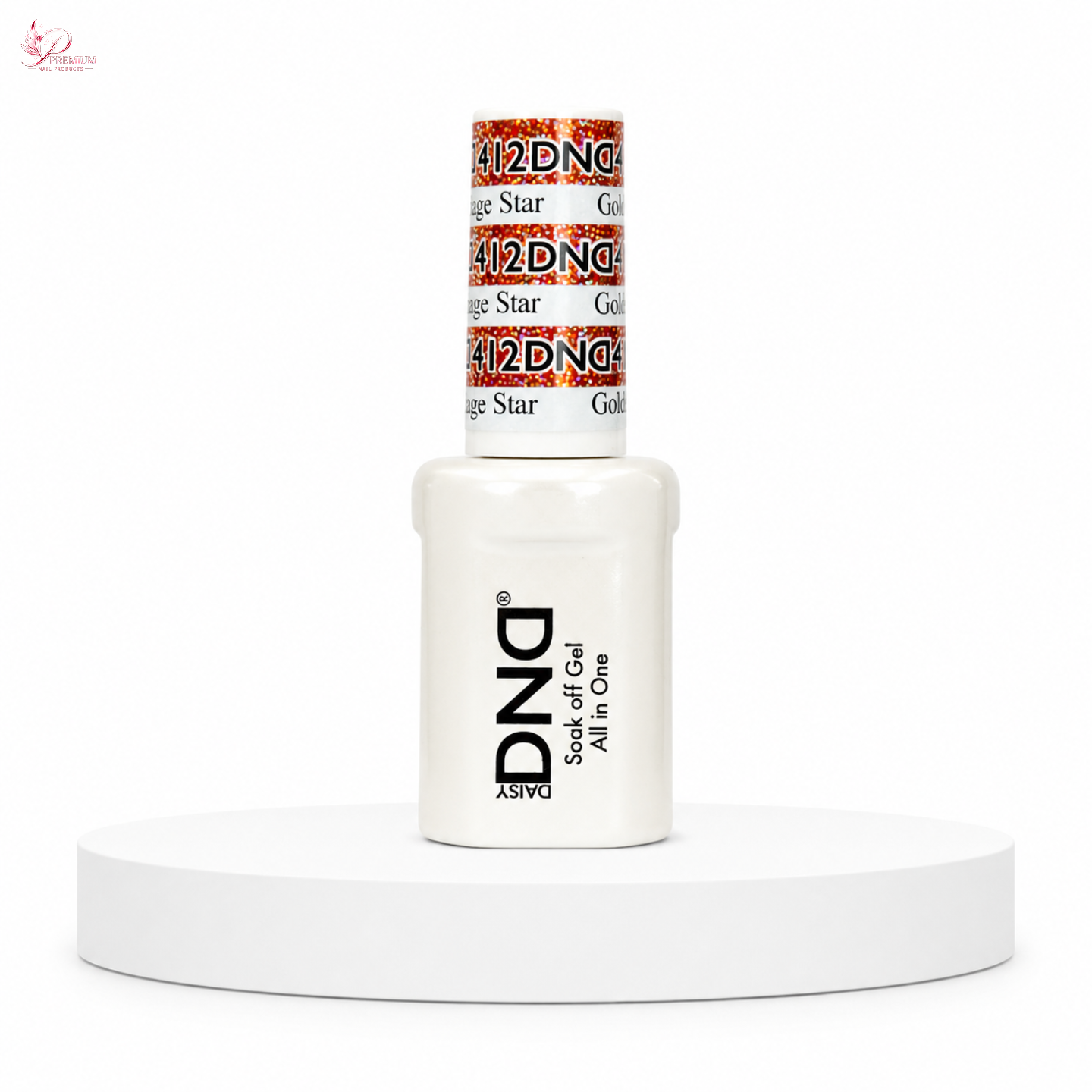 DND Duo Gel #412 Golden Orange Star