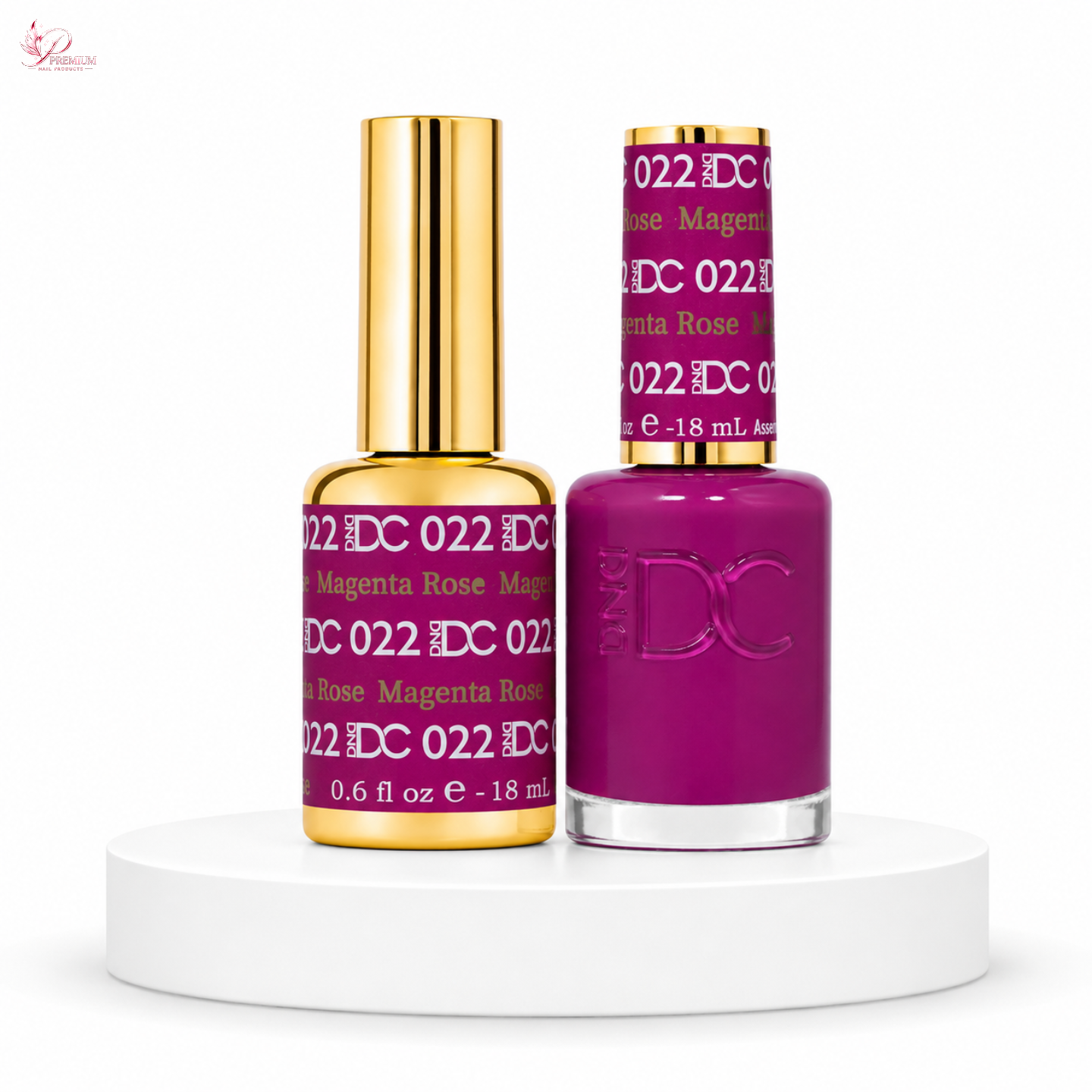 DND DC Duo Gel #022 Magenta Rose