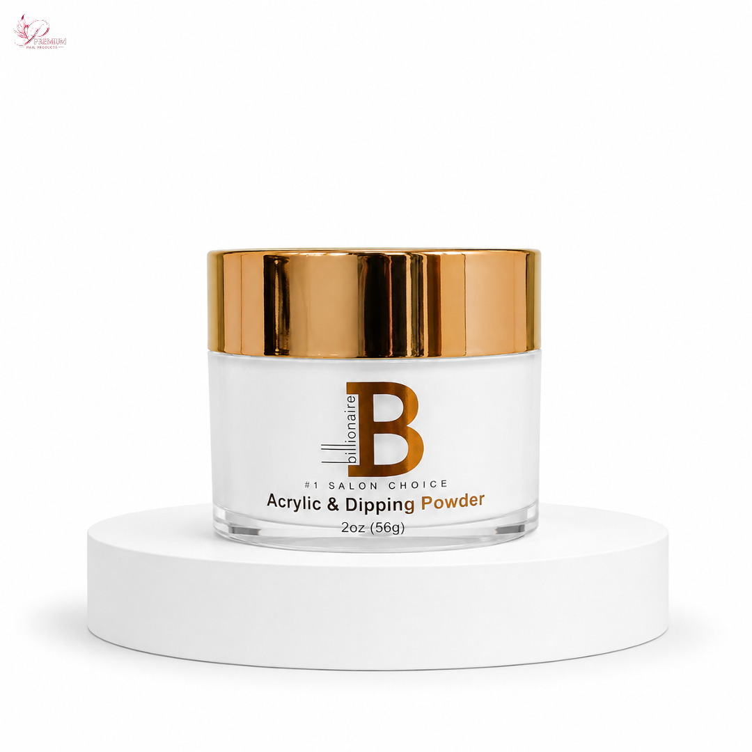Billionaire Dip/Acrylic Powder - French White 2oz