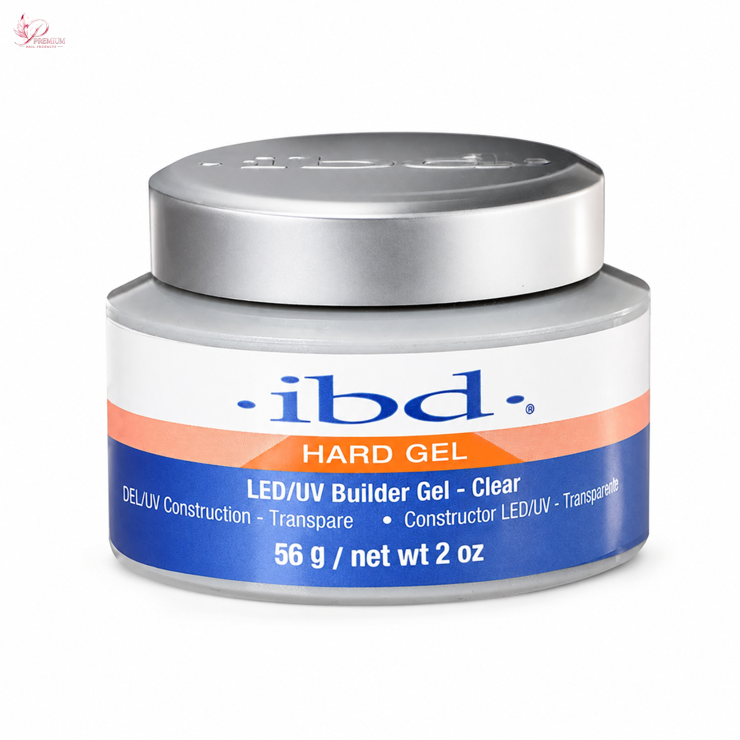 IBD LED/UV BUILDER GEL CLEAR 2oz