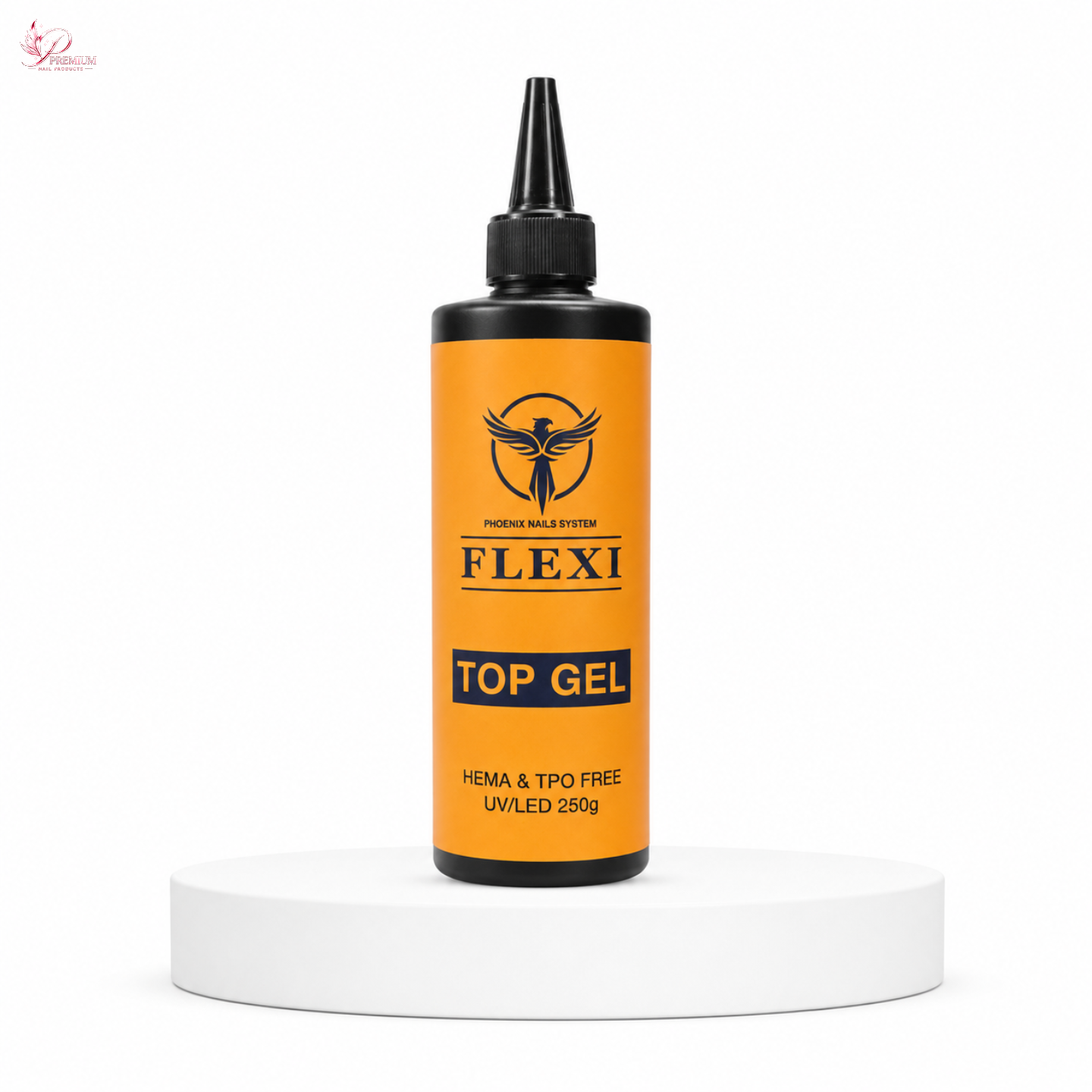Phoenix - Flexi Gel Top Coat HEMA TPO FREE (Hyper Gloss) - 8oz - BUY 1 FREE 1