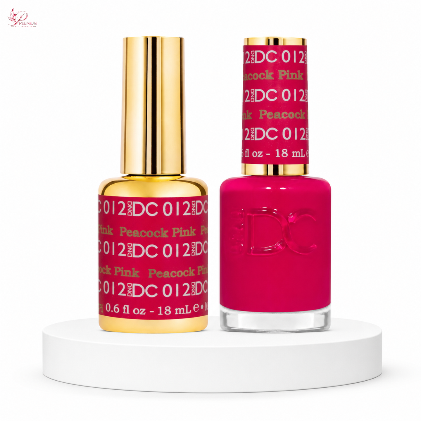 DND DC Duo Gel #012 Peacocl Pink