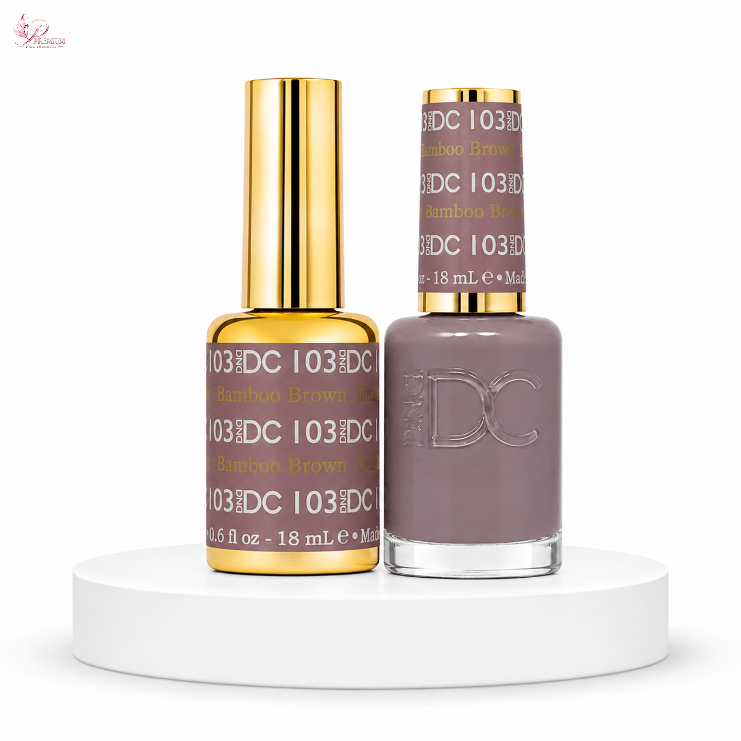DND DC Duo Gel #103 Bamboo Brown