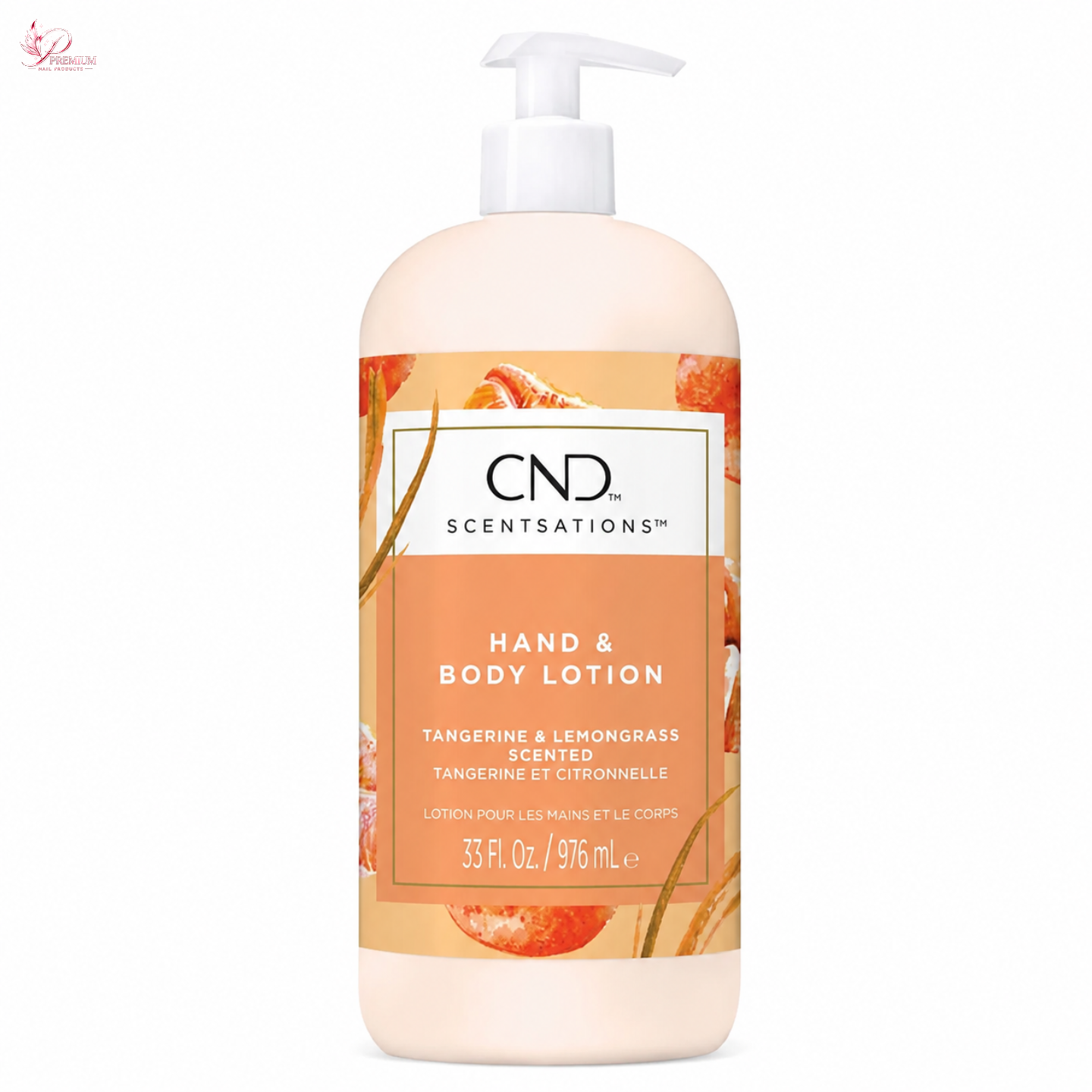 CND lotion 33oz Tangerine & Lemongrass