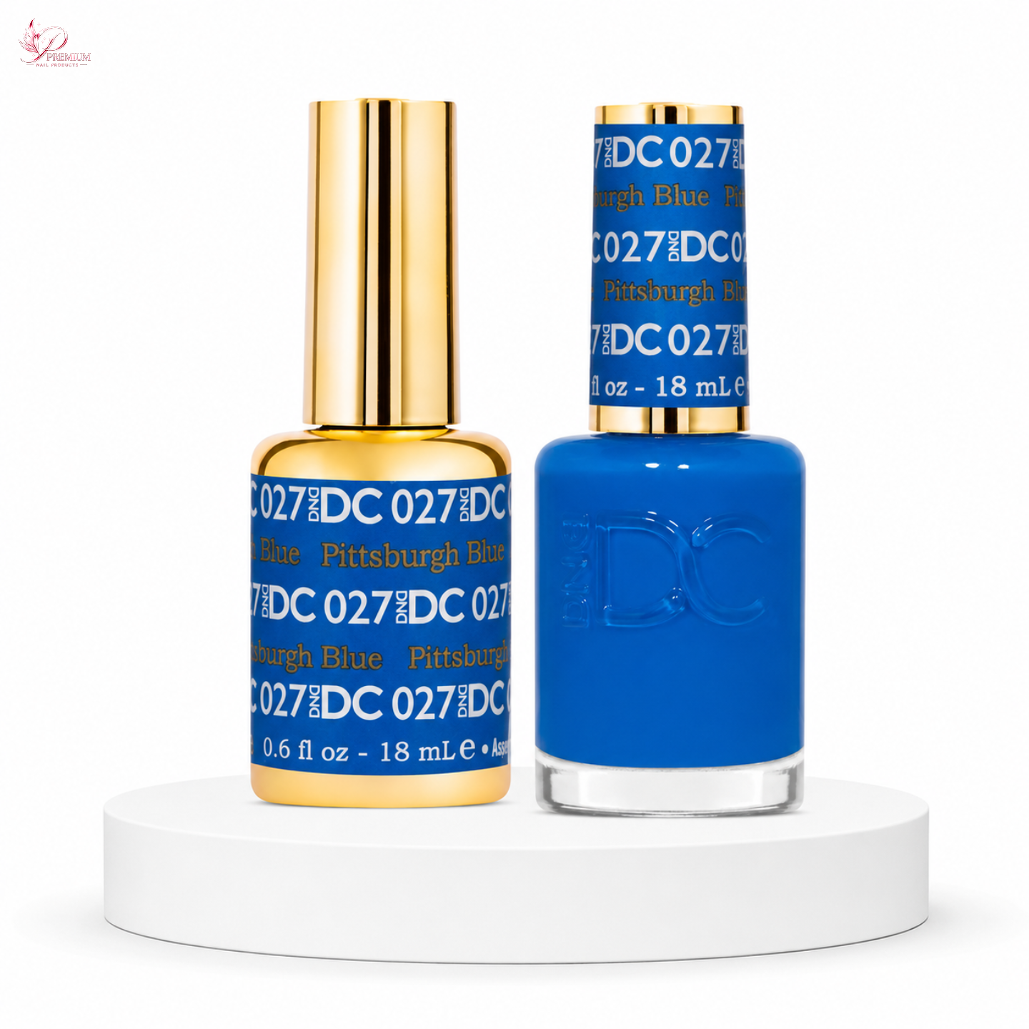 DND DC Duo Gel #027 Pittsburgh BLue