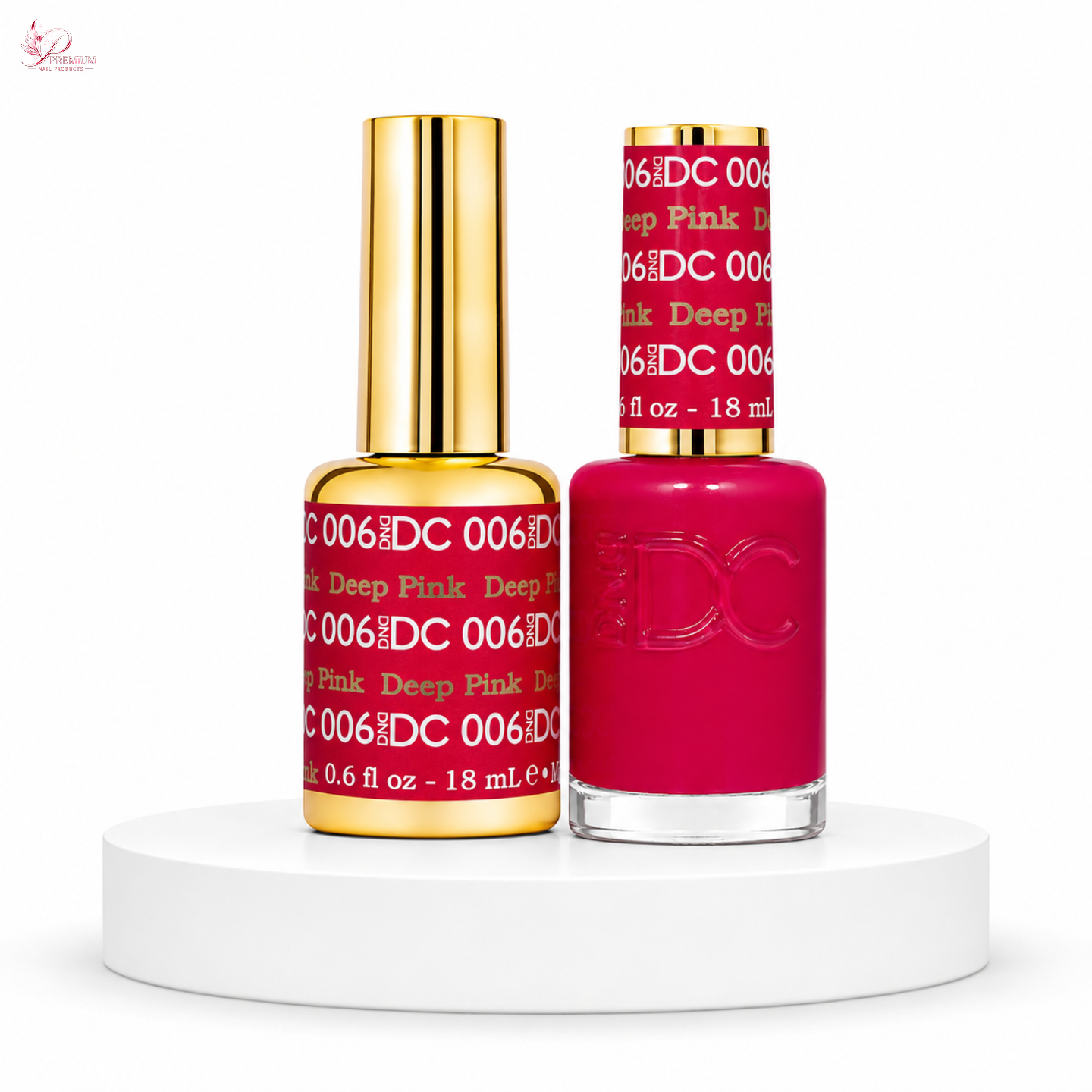 DND DC Duo Gel #006 Deep Pink