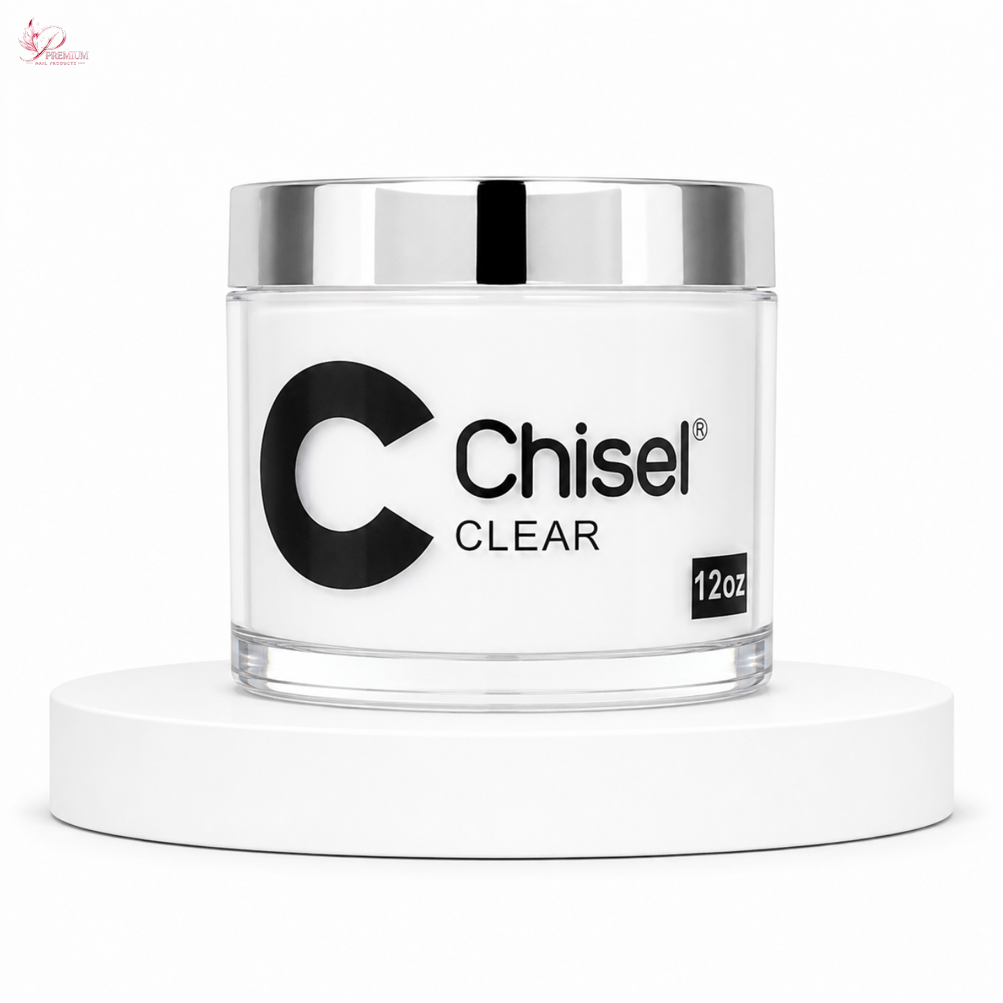 Chisel Dip Powder Refill 12oz - CLEAR