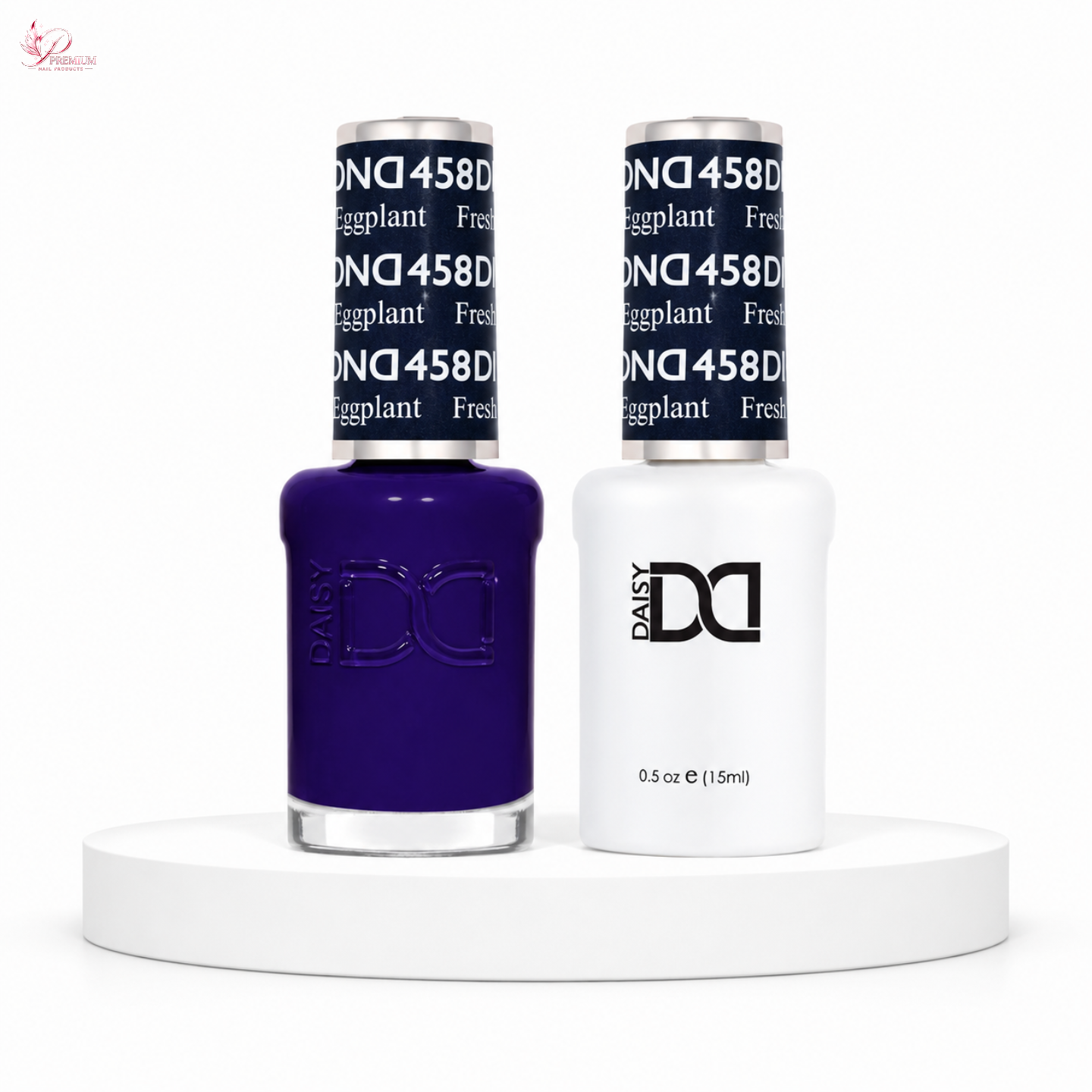 DND Duo Gel #458 Fresh Eggplant