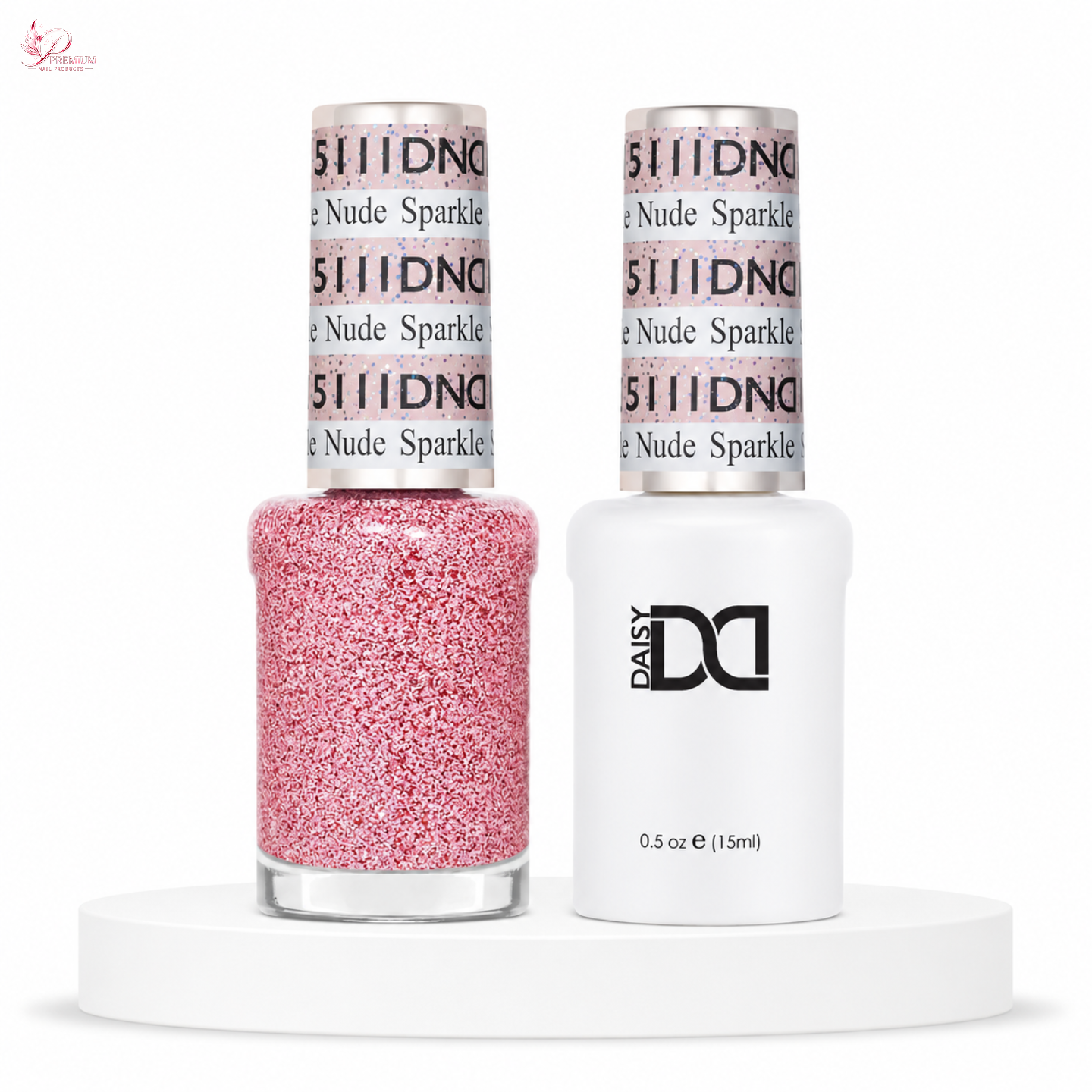 DND Duo Gel #511 Nude Sparkle