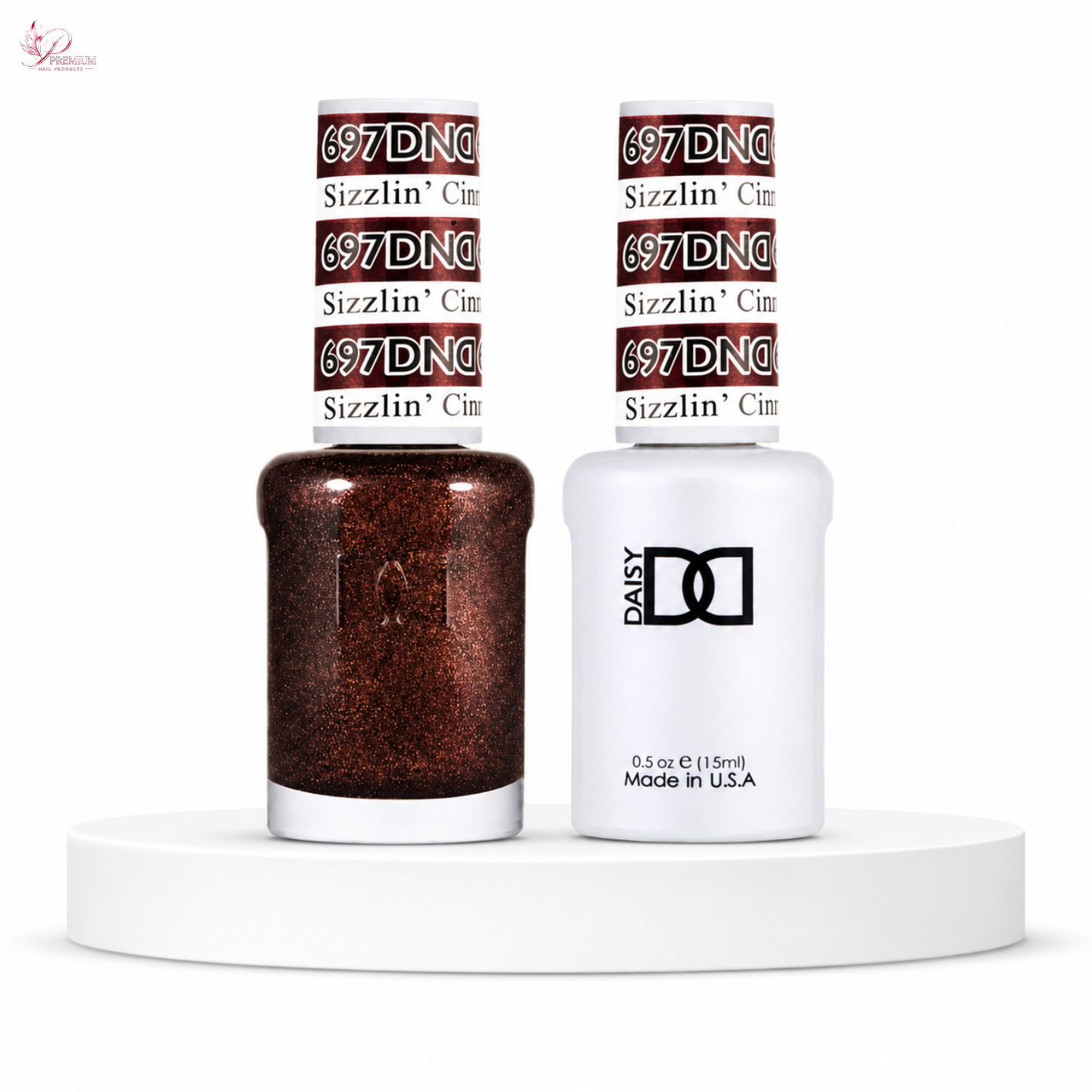 DND Duo Gel #697 SIZZLIN CINNAMON