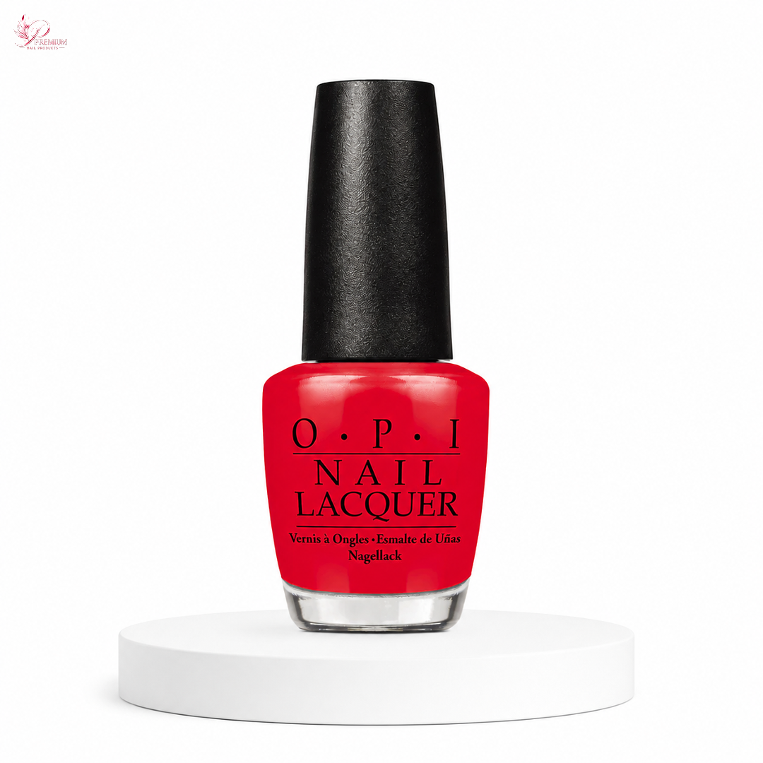 OPI Nail Lacquer Big Apple Red NLN25