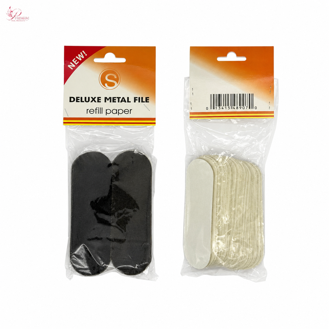 Sunny Deluxe Metal Foot File Refill Grit Extra Coarse 50pcs/Pack