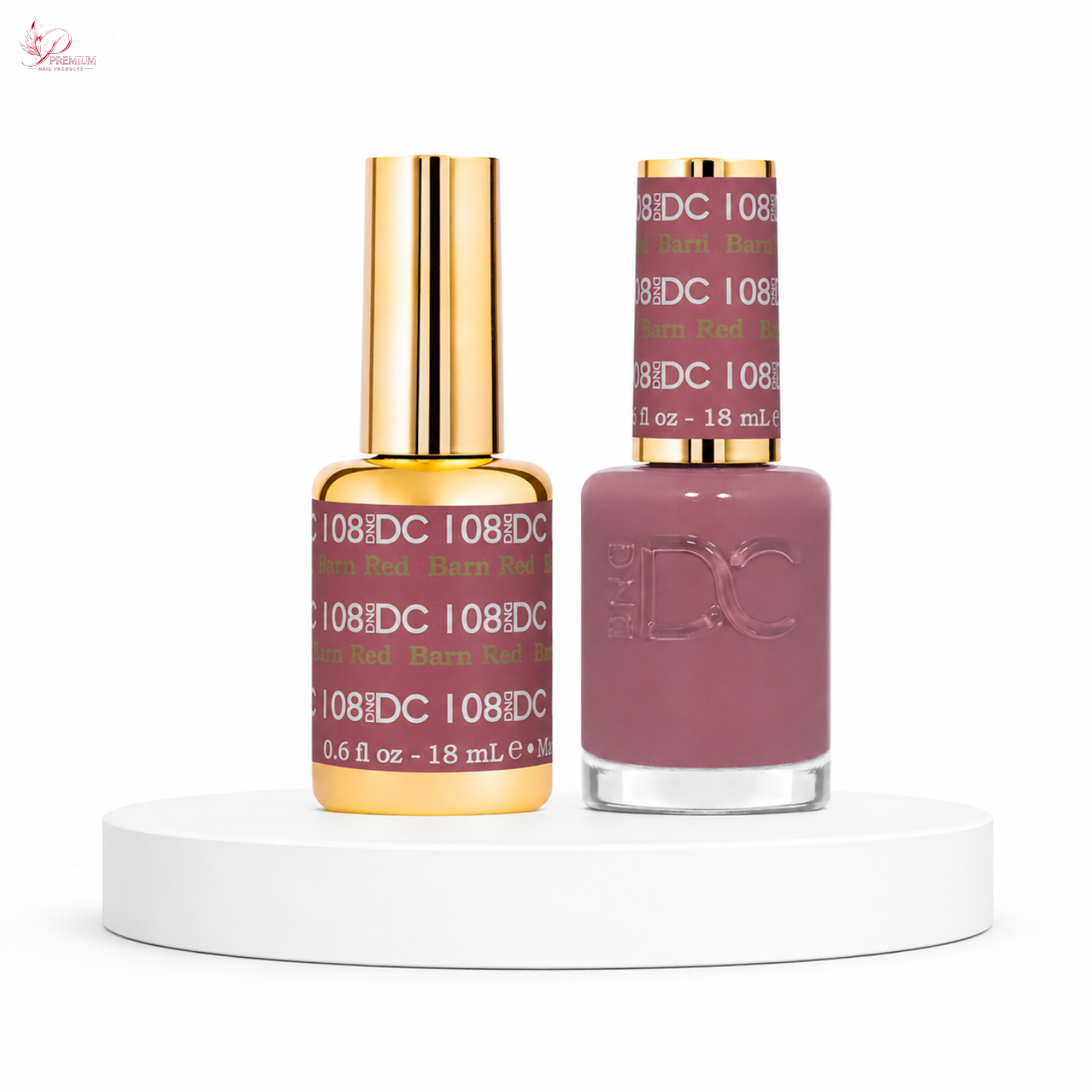 DND DC Duo Gel #108 Barn Red