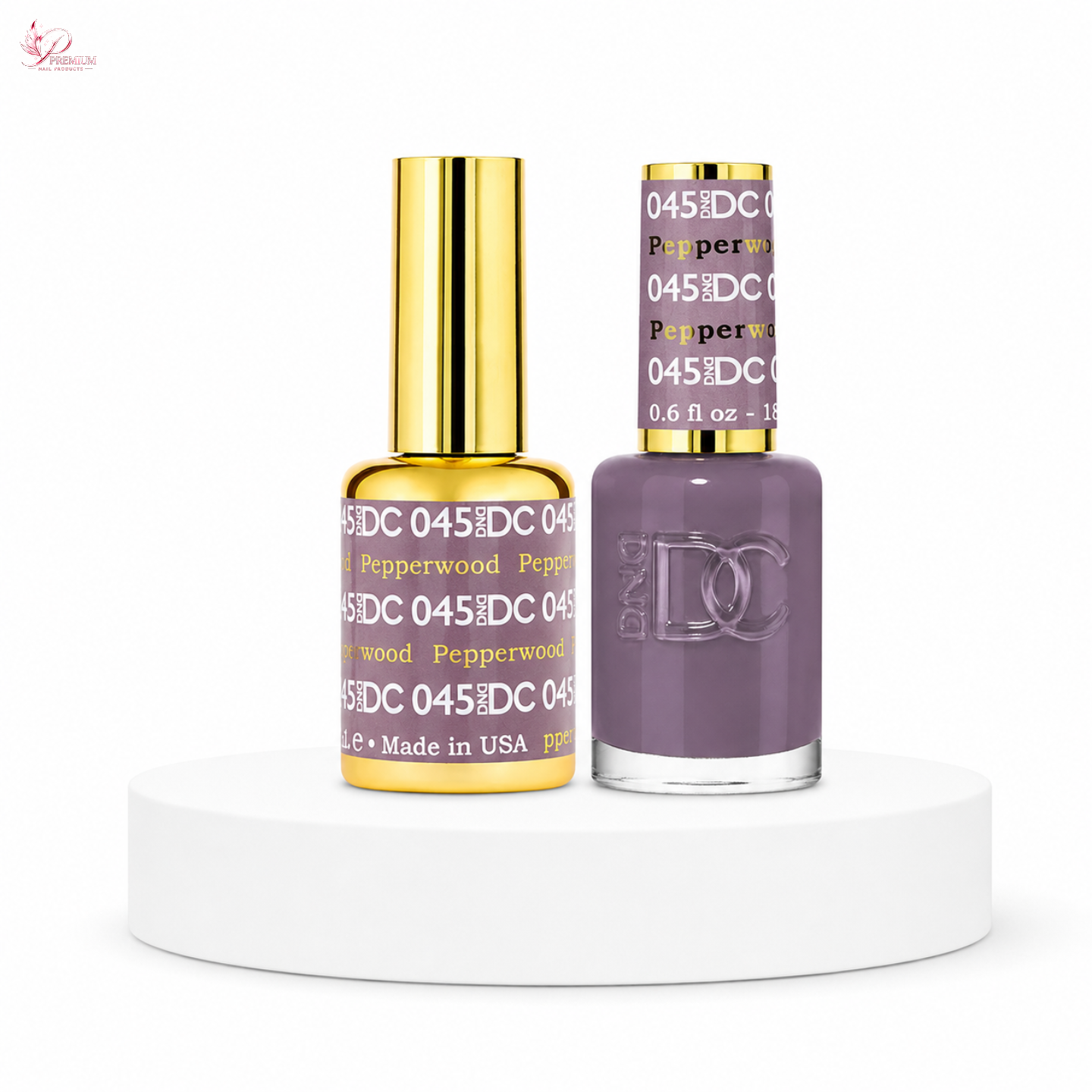 DND DC Duo Gel #045 PEPPERWOOD