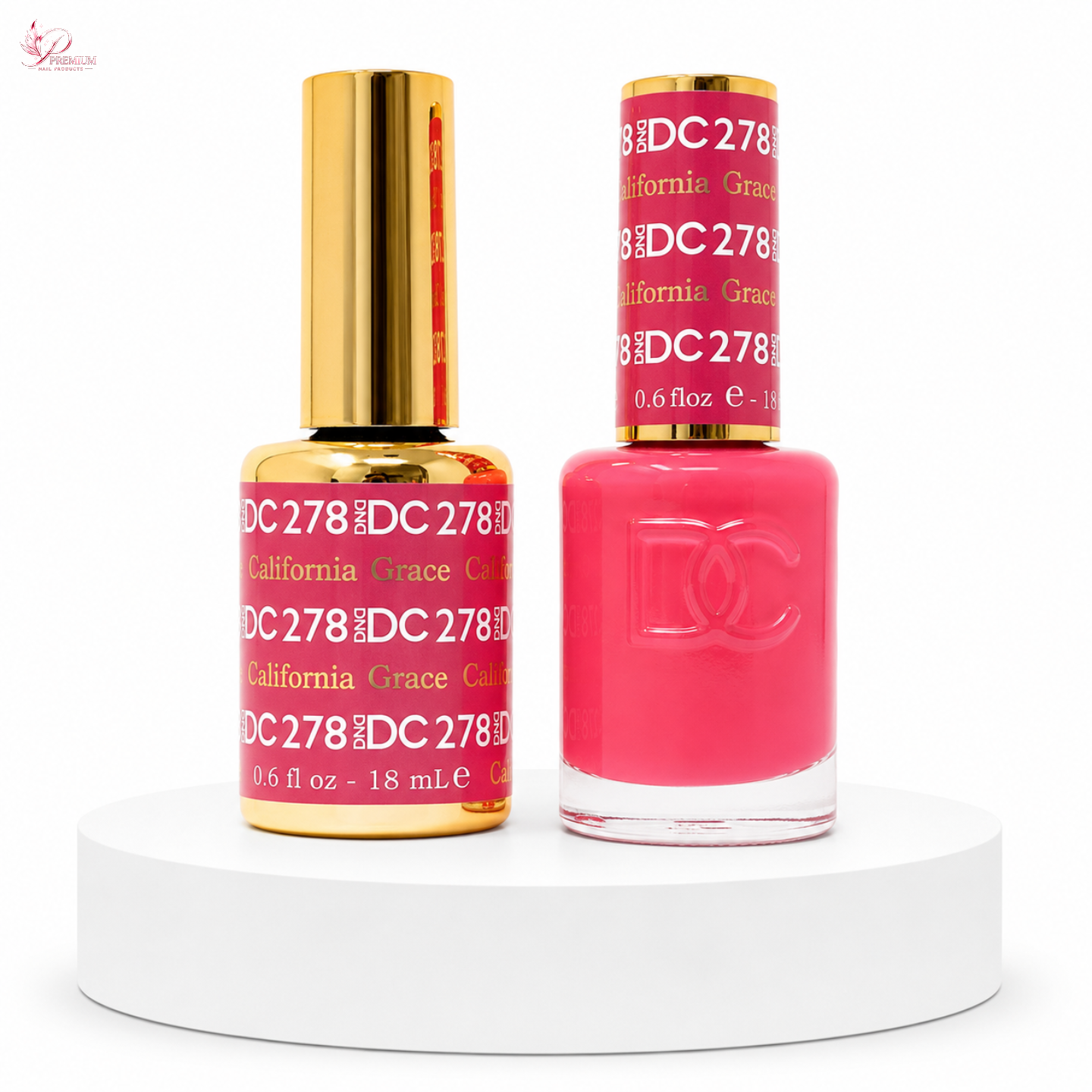 DND DC Duo Gel #278 CALIFORNIA GRACE
