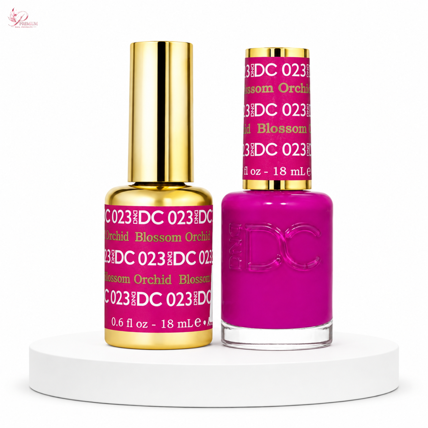 DND DC Duo Gel #023 BLOSSOM ORCHID