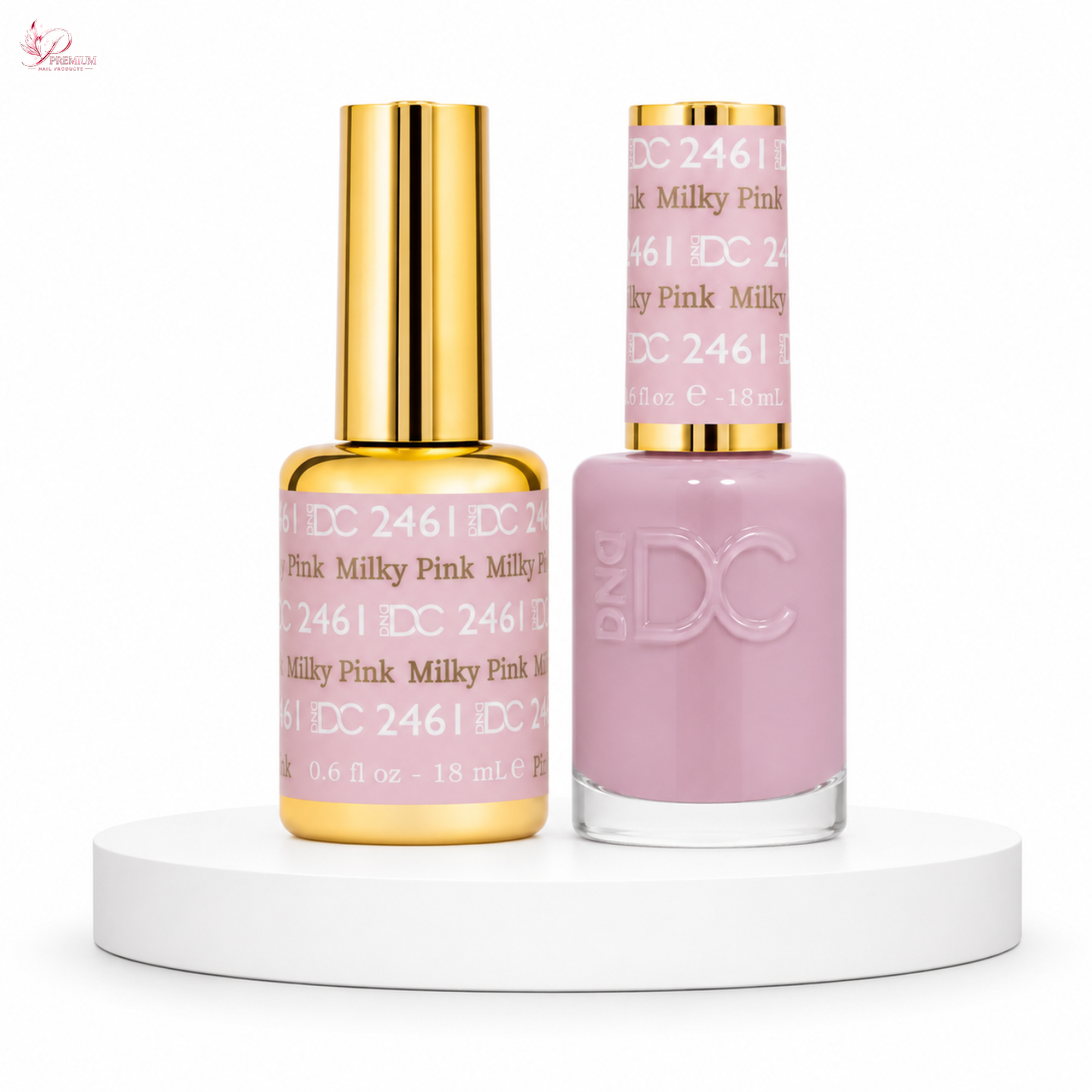 DND DC Duo Gel #2461 Milky Pink