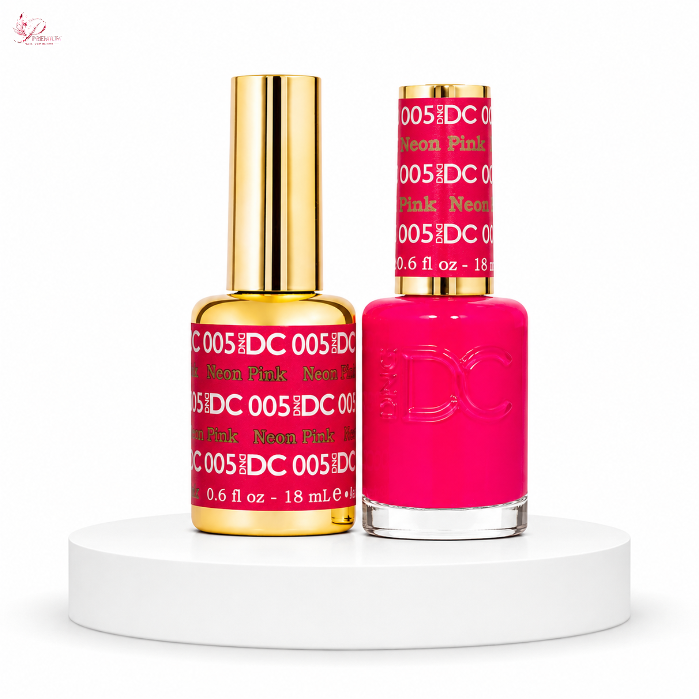 DND DC Duo Gel #005 Neon Pink