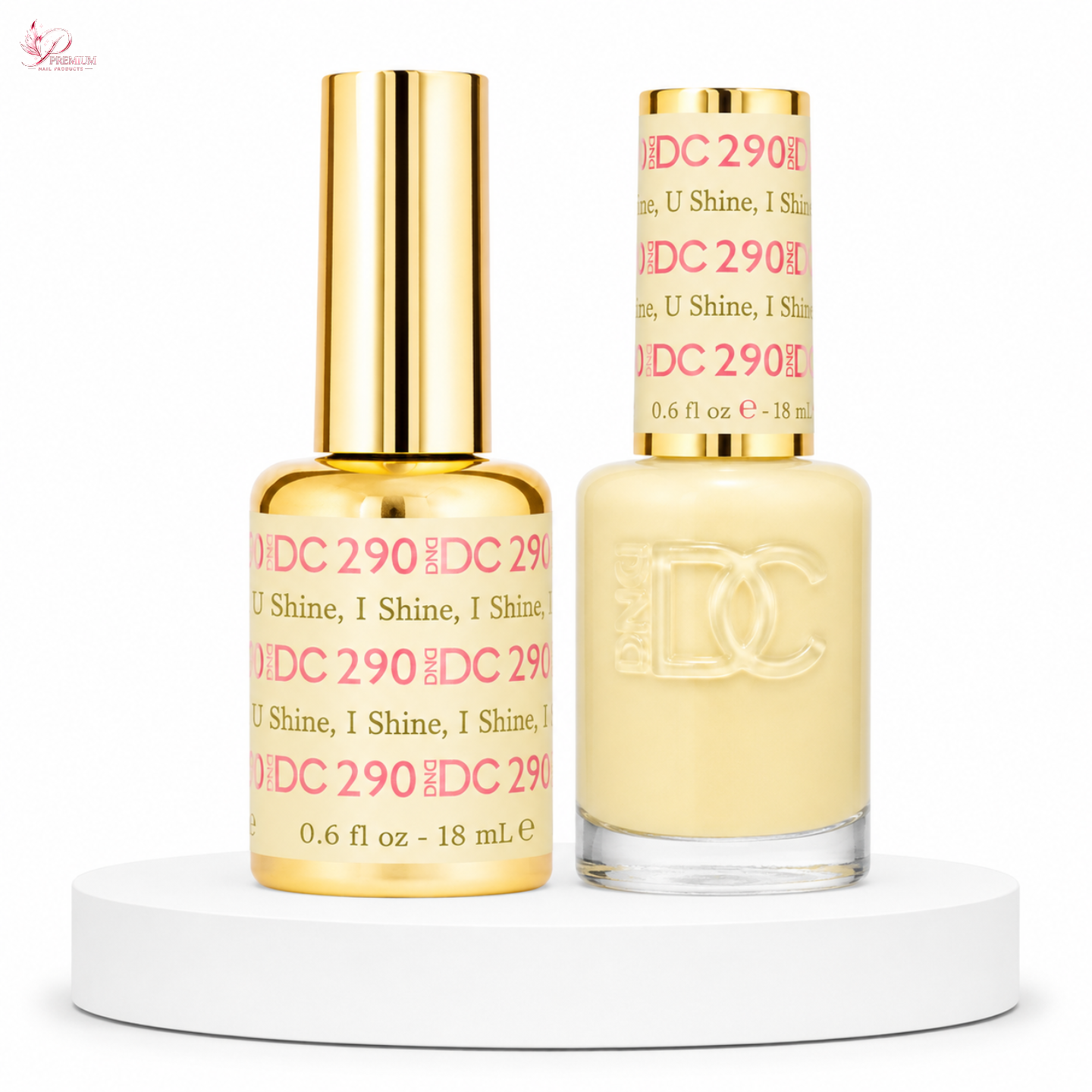 DND DC DUO GEL #290 U SHINE, I SHINE