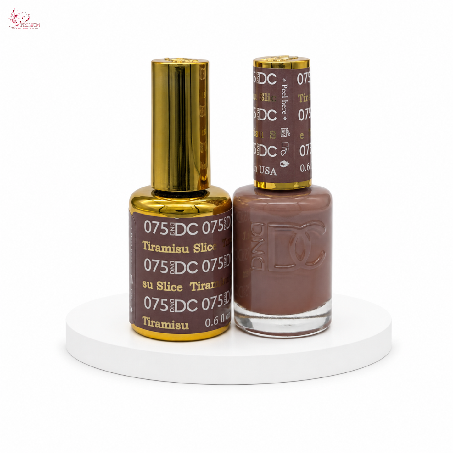 DND DC Duo Gel #075 Tiramisu Slice