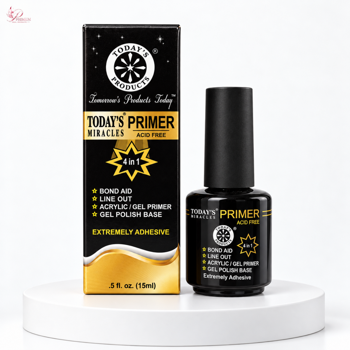 TODAY'S MIRACLES PRIMER ACID FREE 0.5 FL OZ