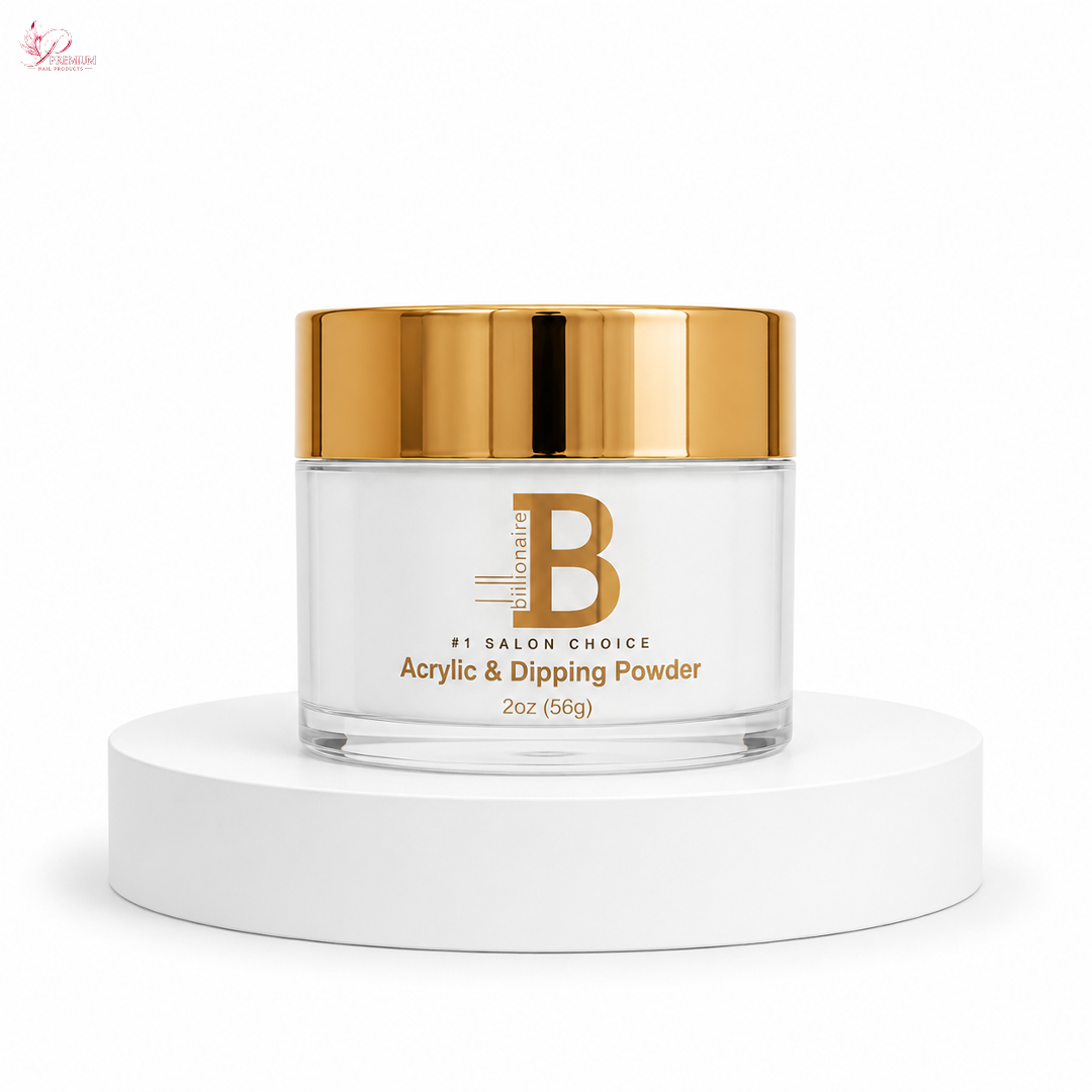 Billionaire Dip/Acrylic Powder - American White 2oz